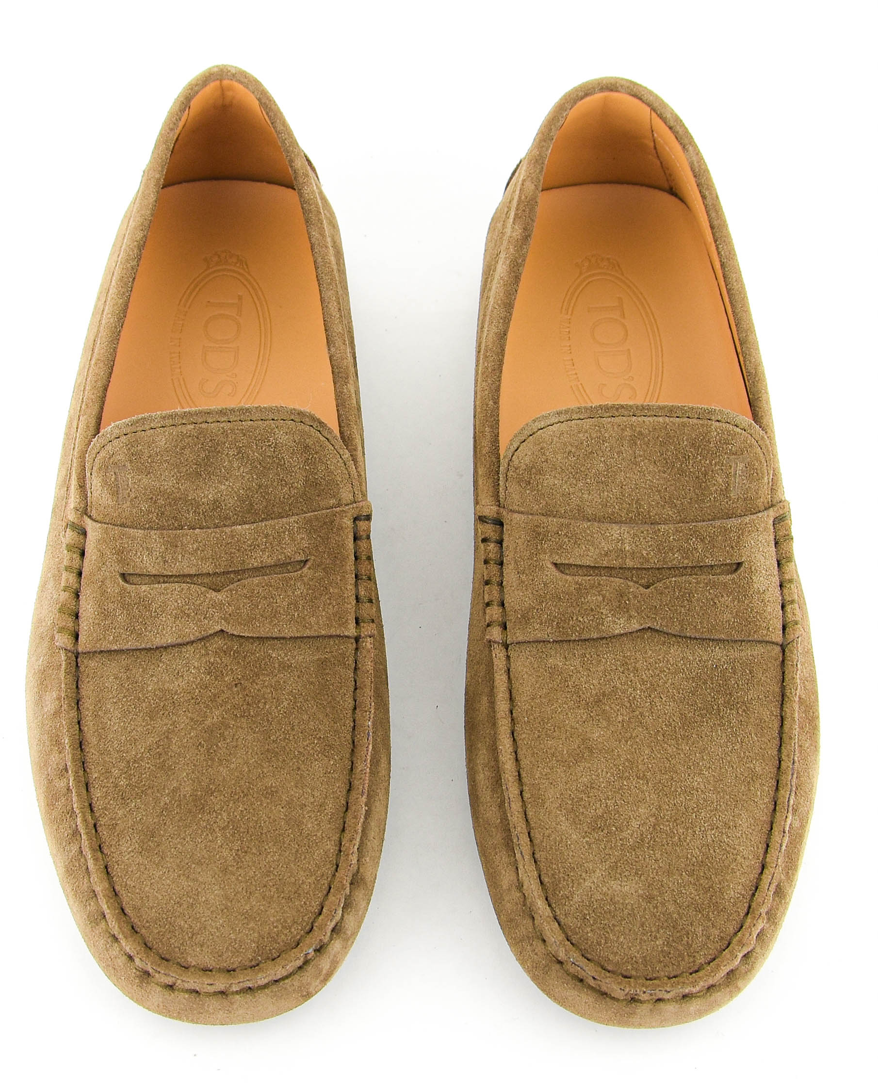 TOD'S MOCCASSINE BROWN SUEDE