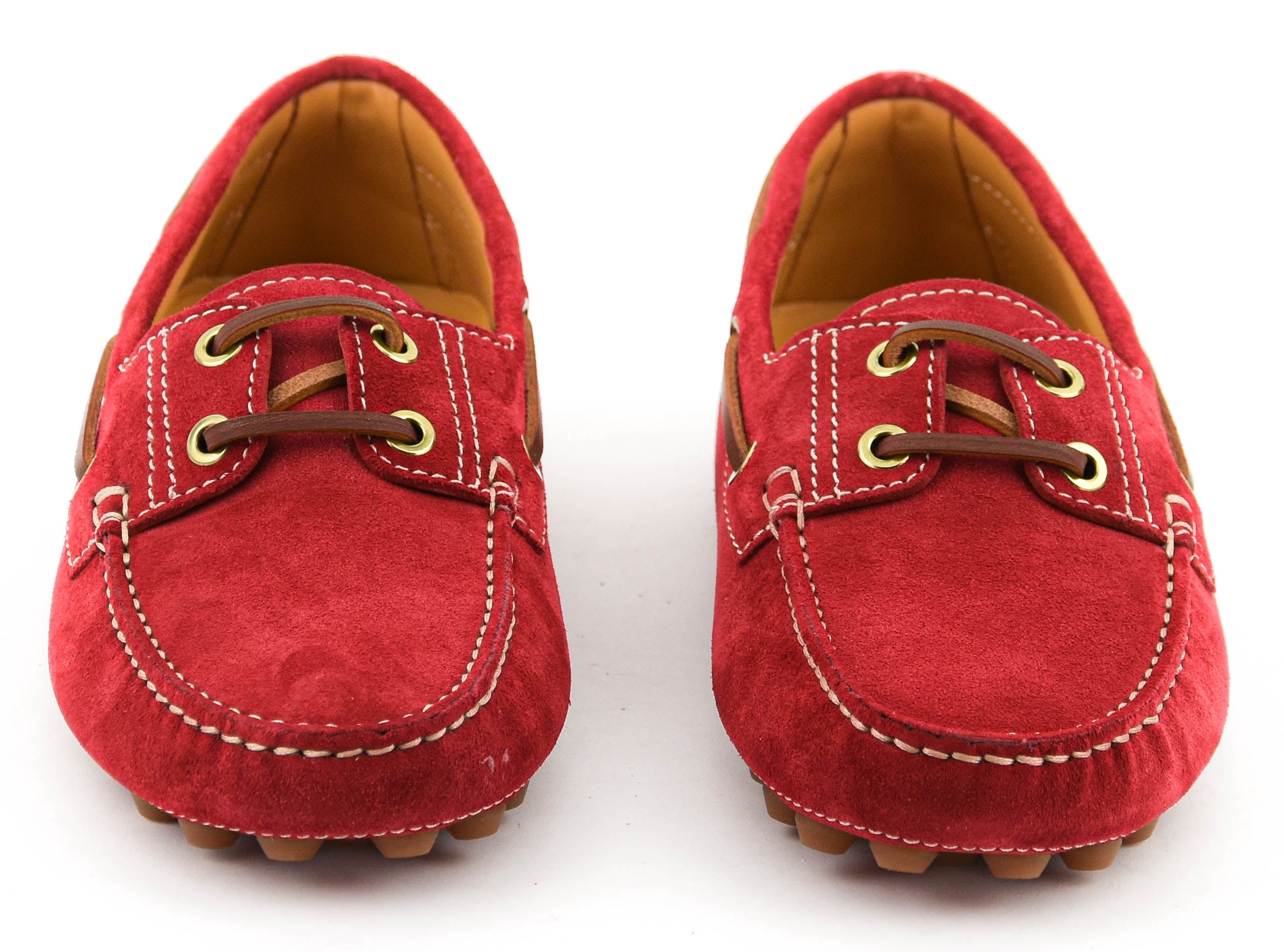 TOD'S MOCCASSINE RED SUEDE