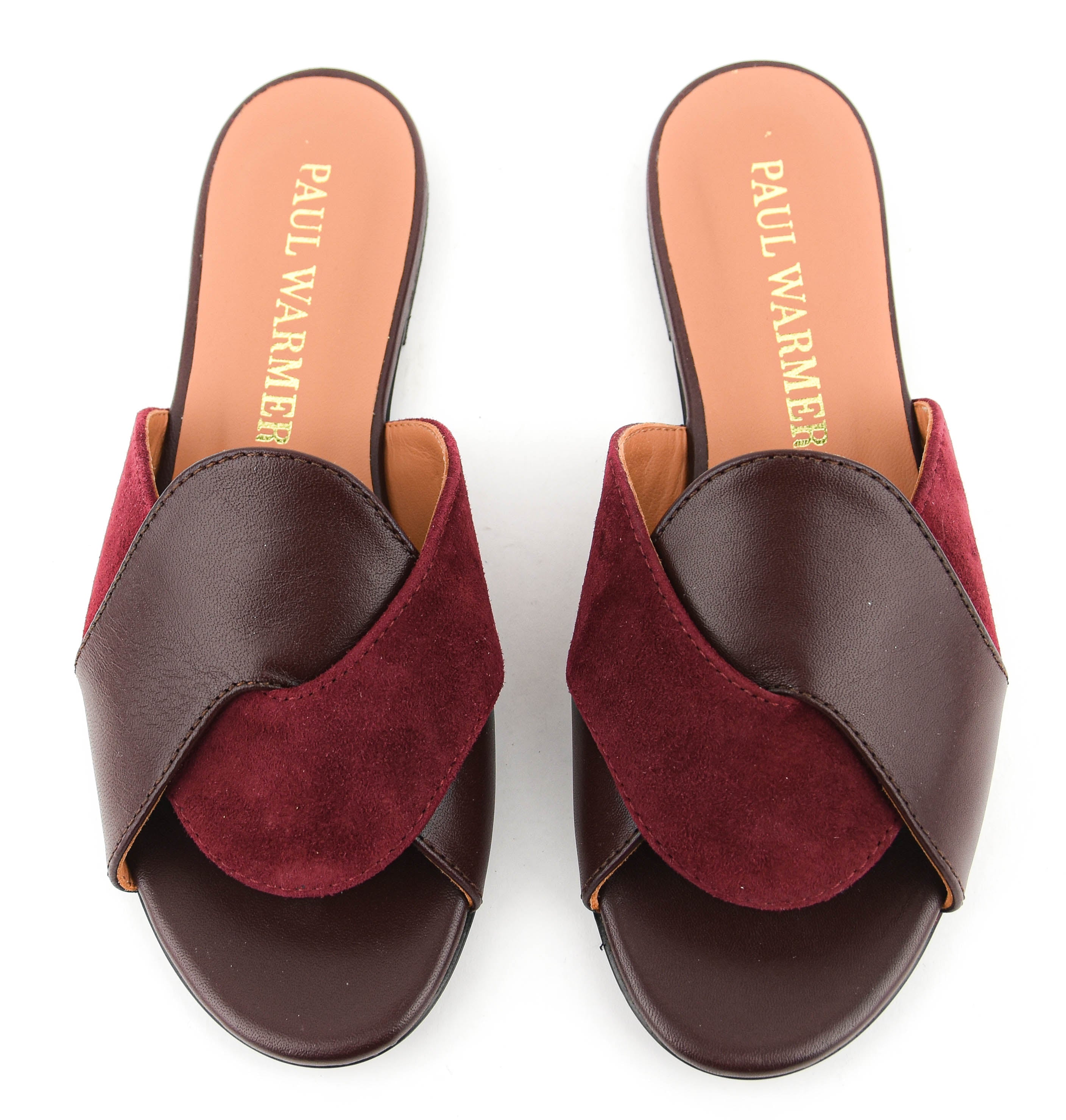 PAUL WARMER CRISS CROSS SANDAL BORDO