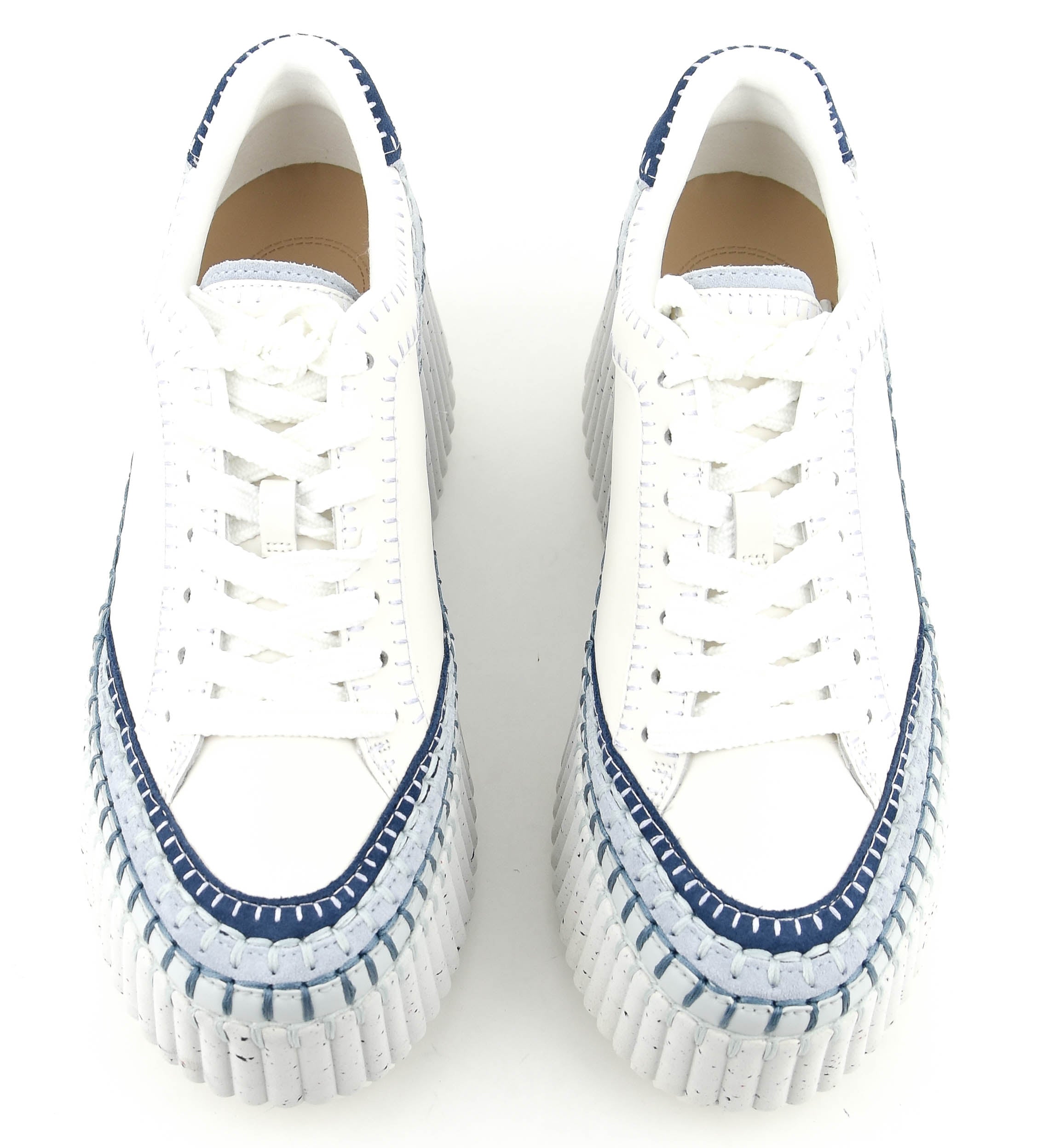 CHLOE NAMA HIGH SNEAKER ASHES BLUE