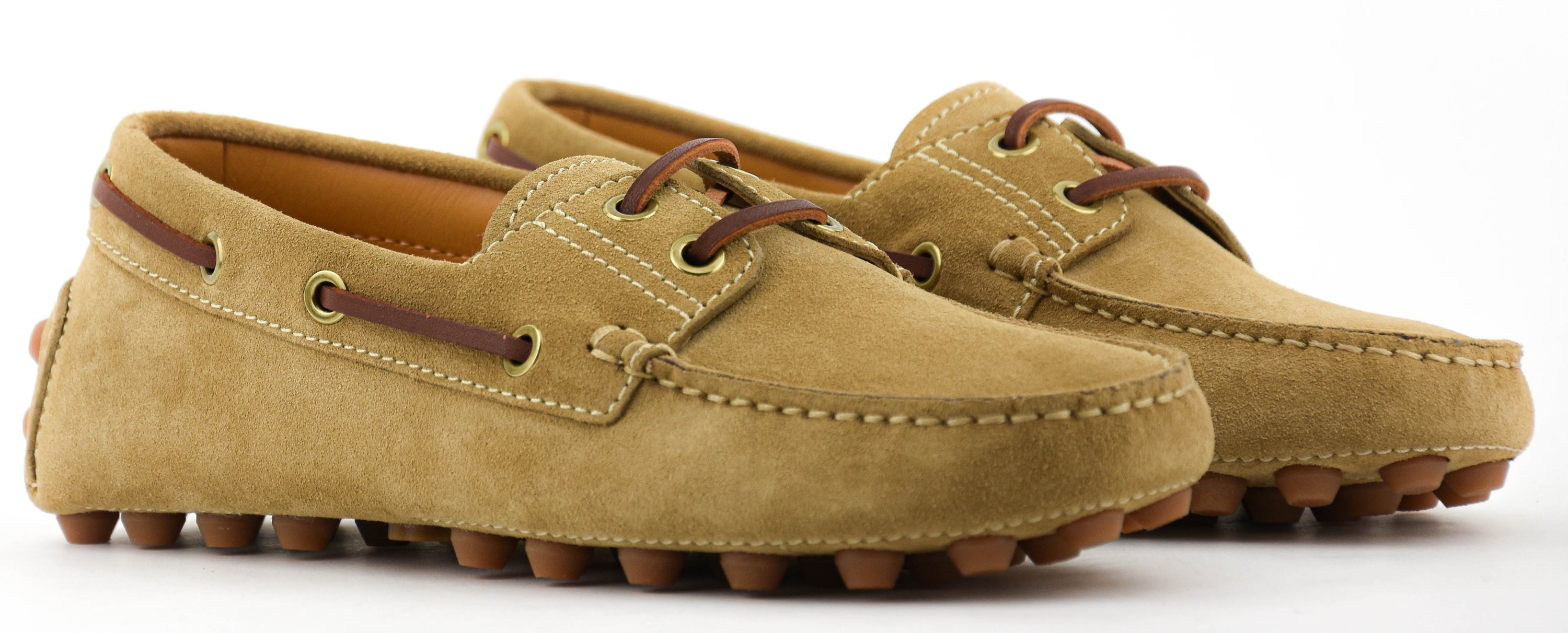 TOD'S MOCCASSINE CAMEL SUEDE