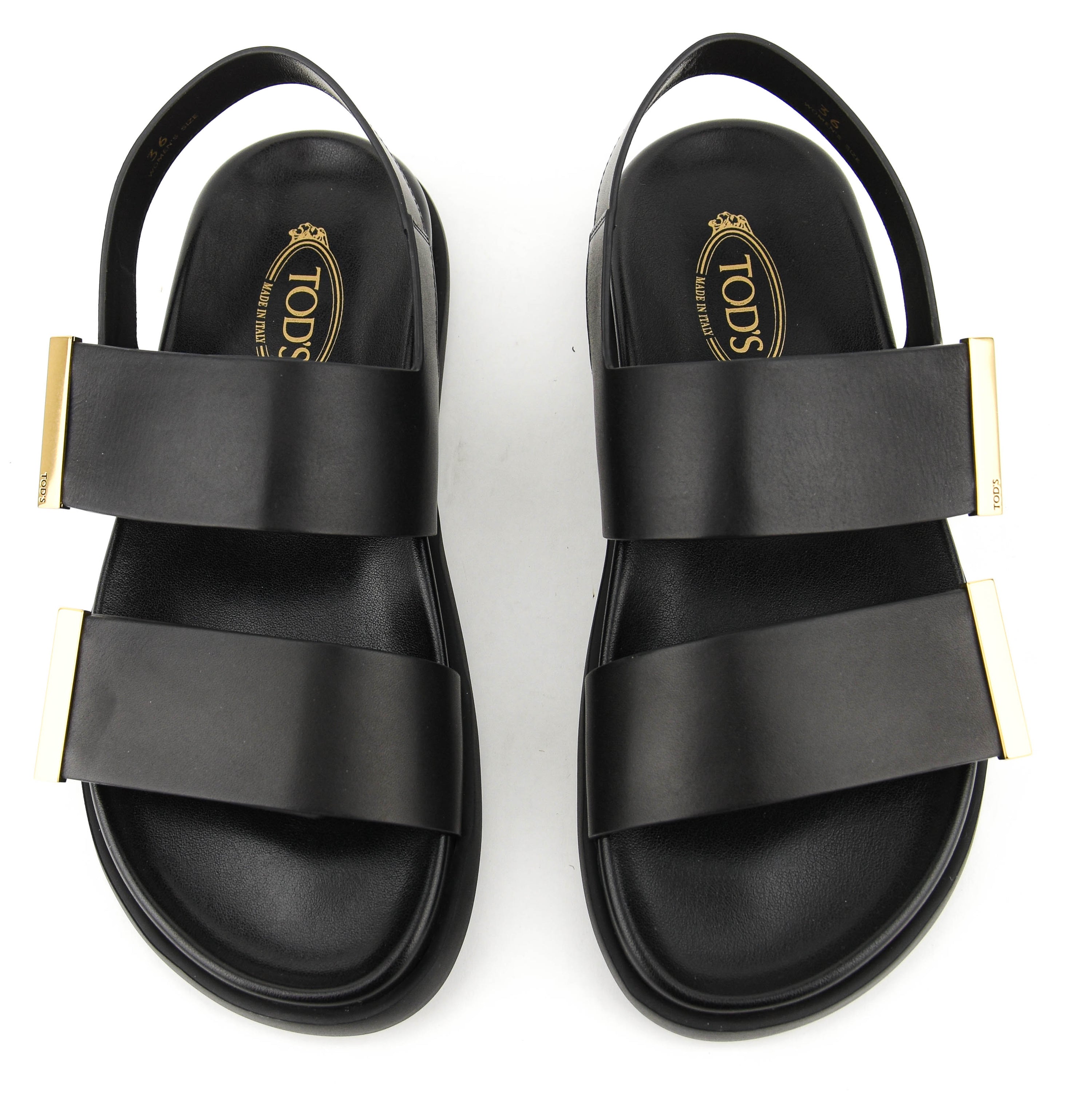 TOD'S SANDAL BLACK