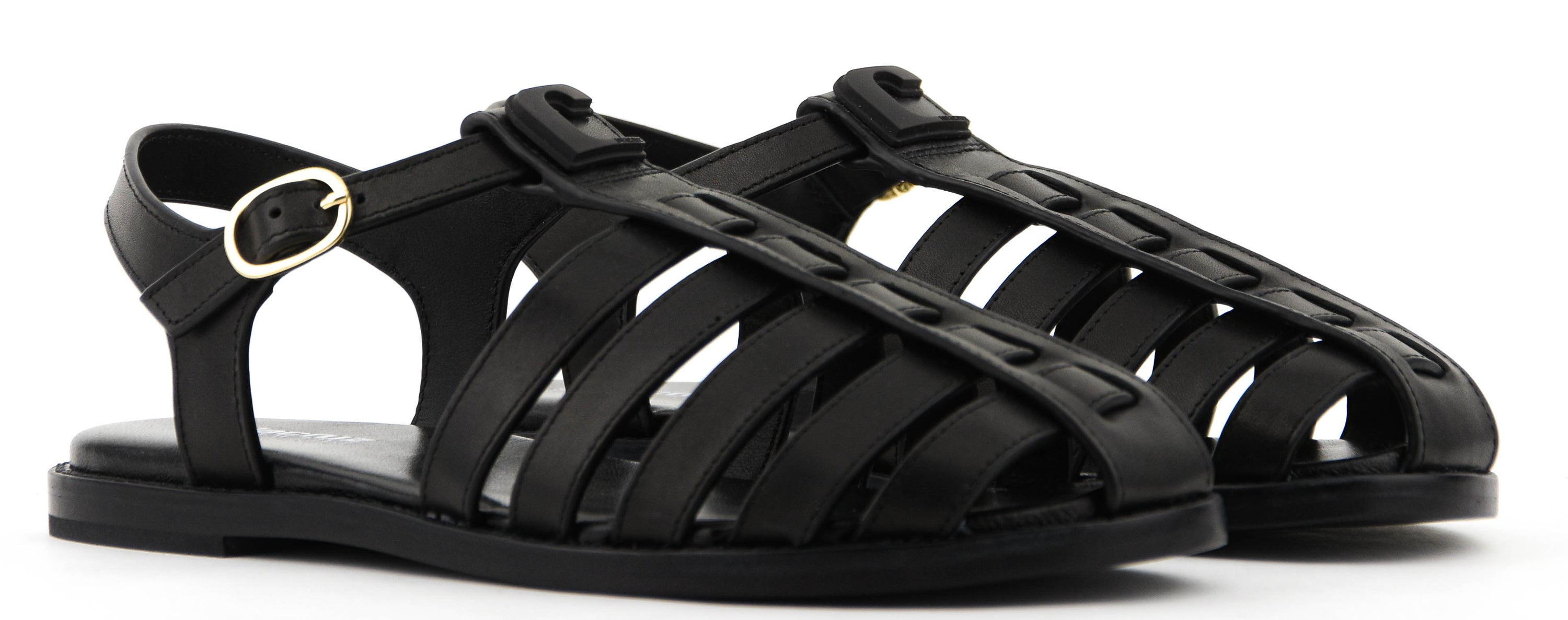 LOLA CRUZ  DEVON FLATS BLACK