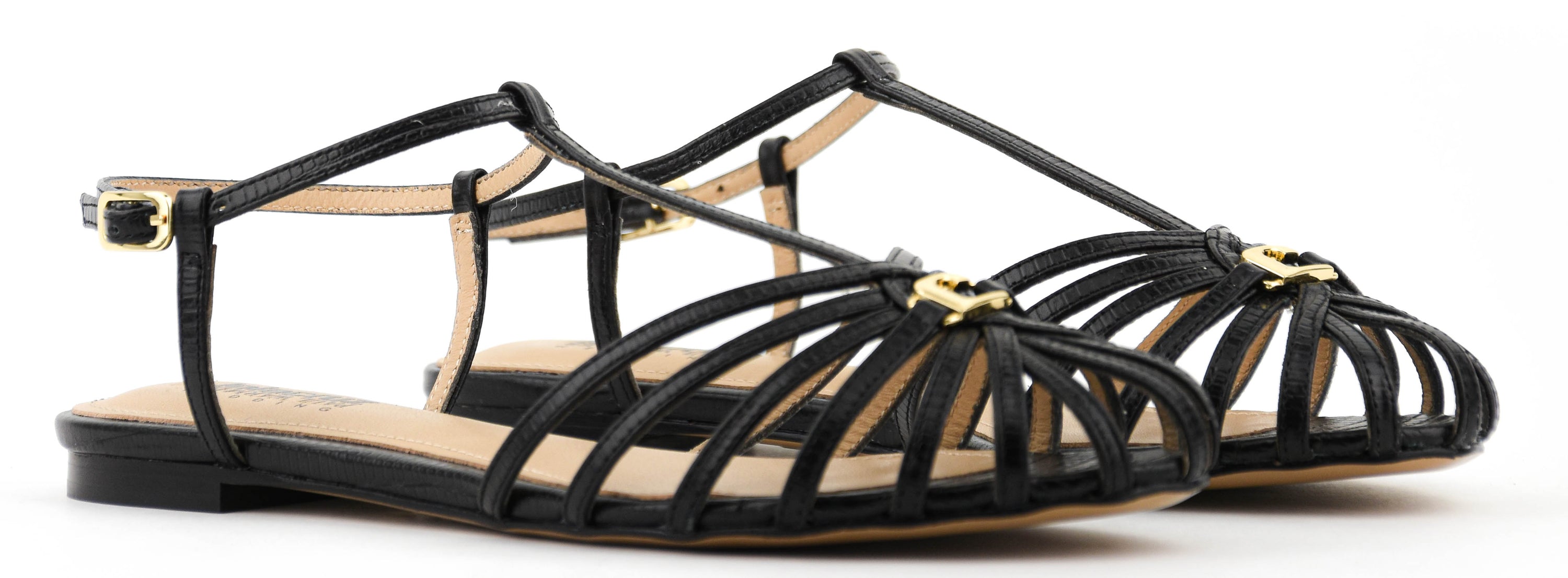 LOLA CRUZ  TANGO FLATS  BLACK