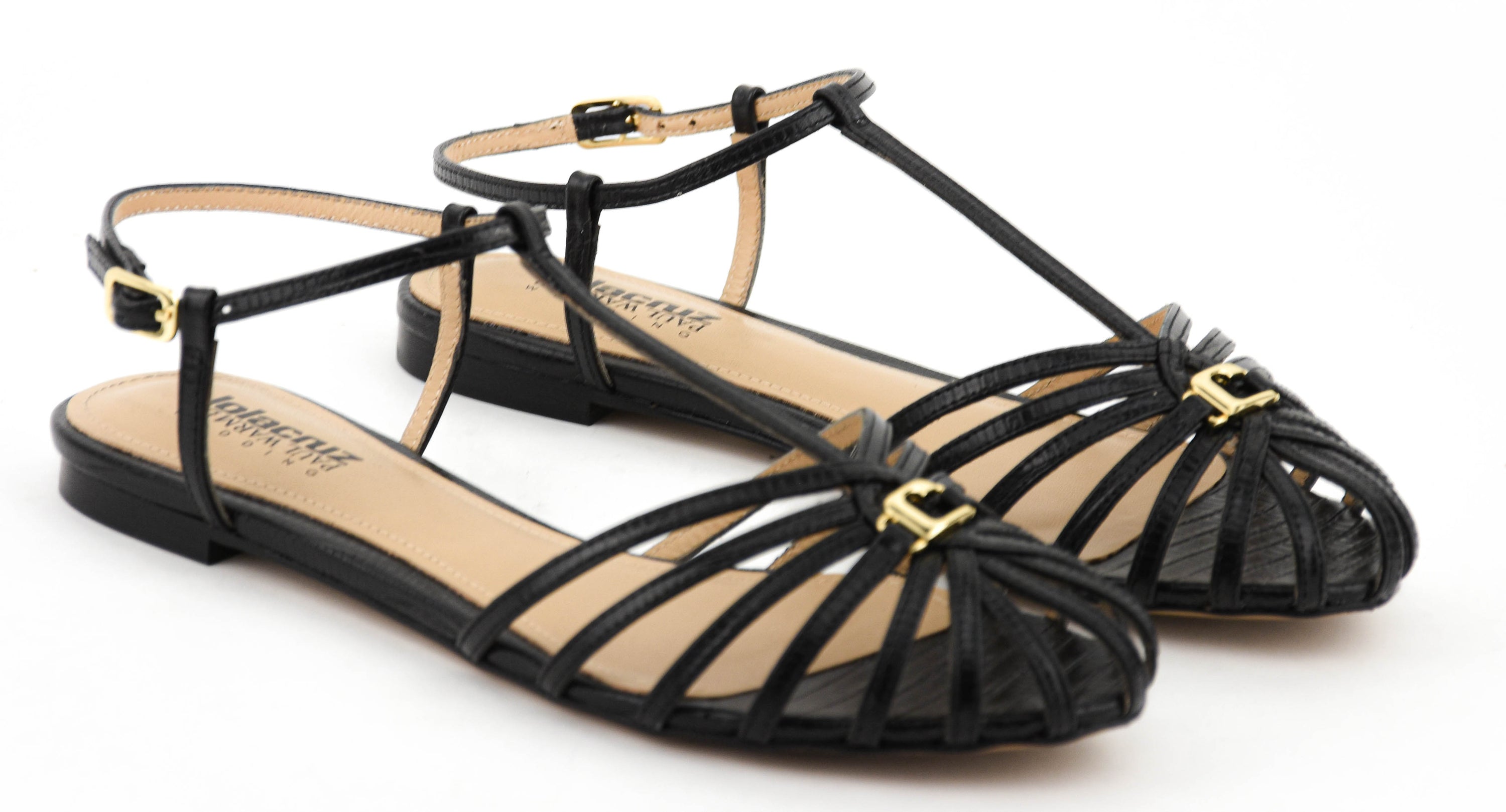 LOLA CRUZ  TANGO FLATS  BLACK