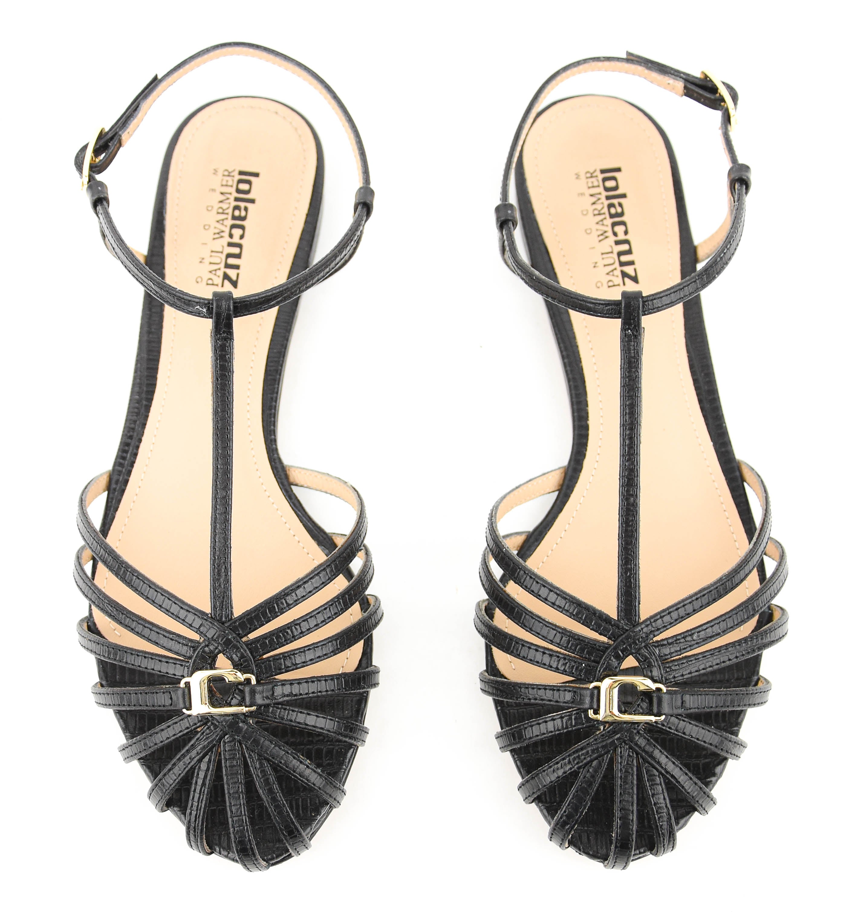 LOLA CRUZ  TANGO FLATS  BLACK