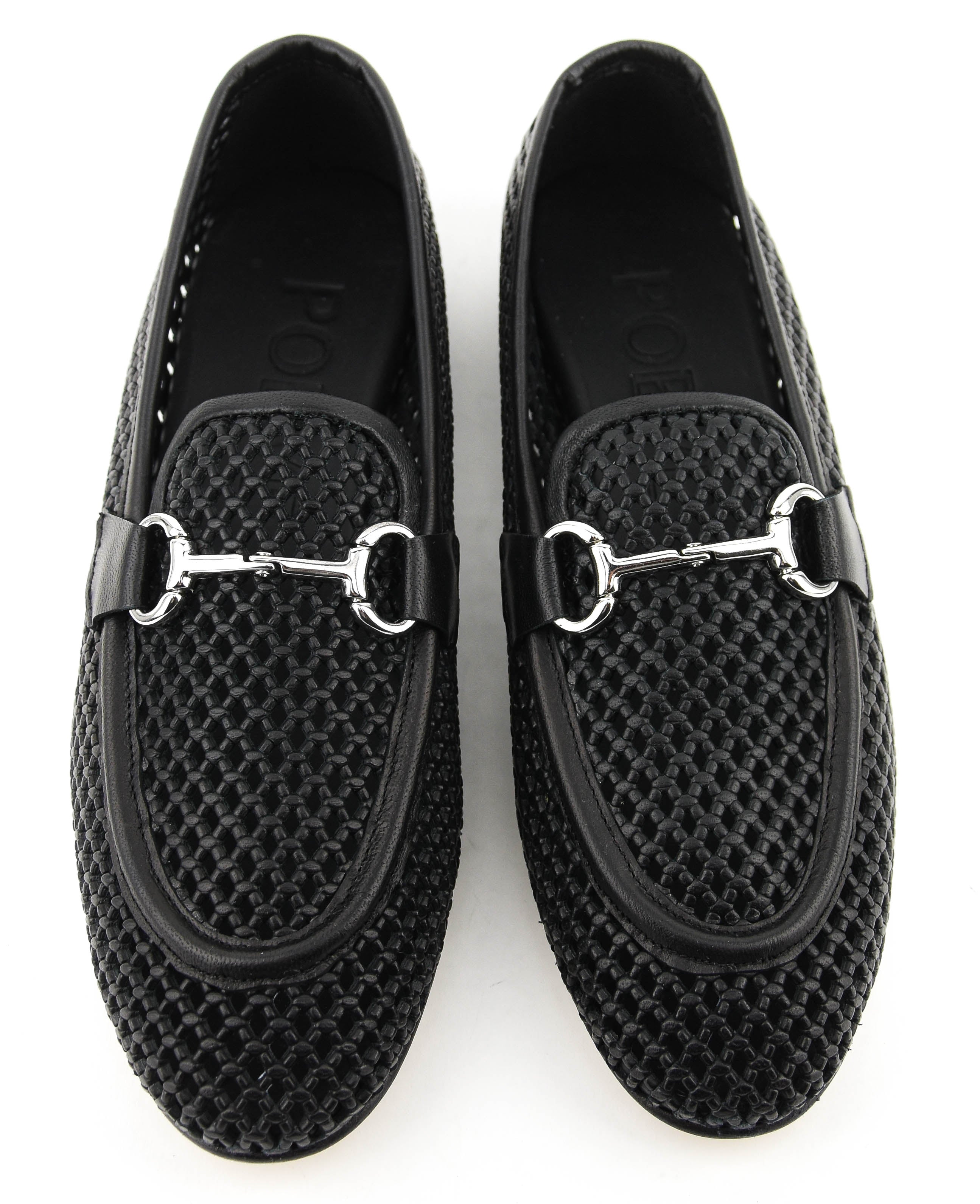 POEVE MESH LOAFER BLACK