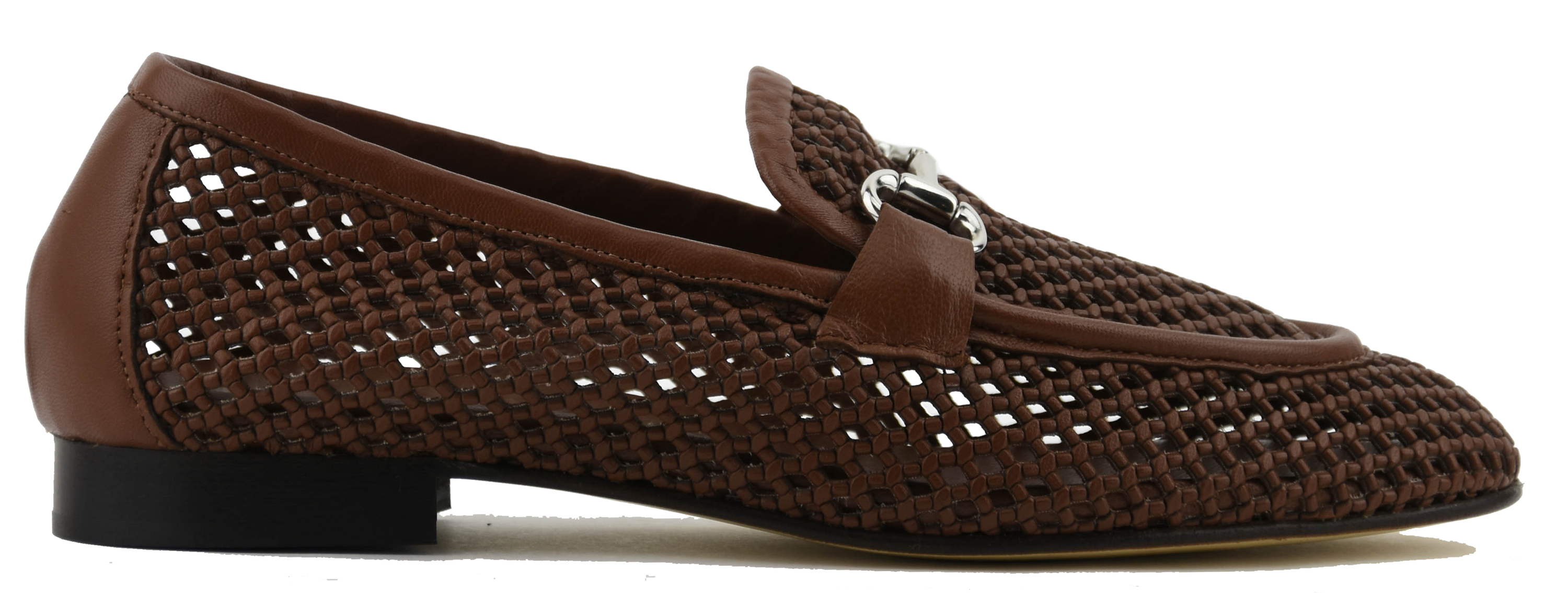 POEVE MESH LOAFER CUOIO