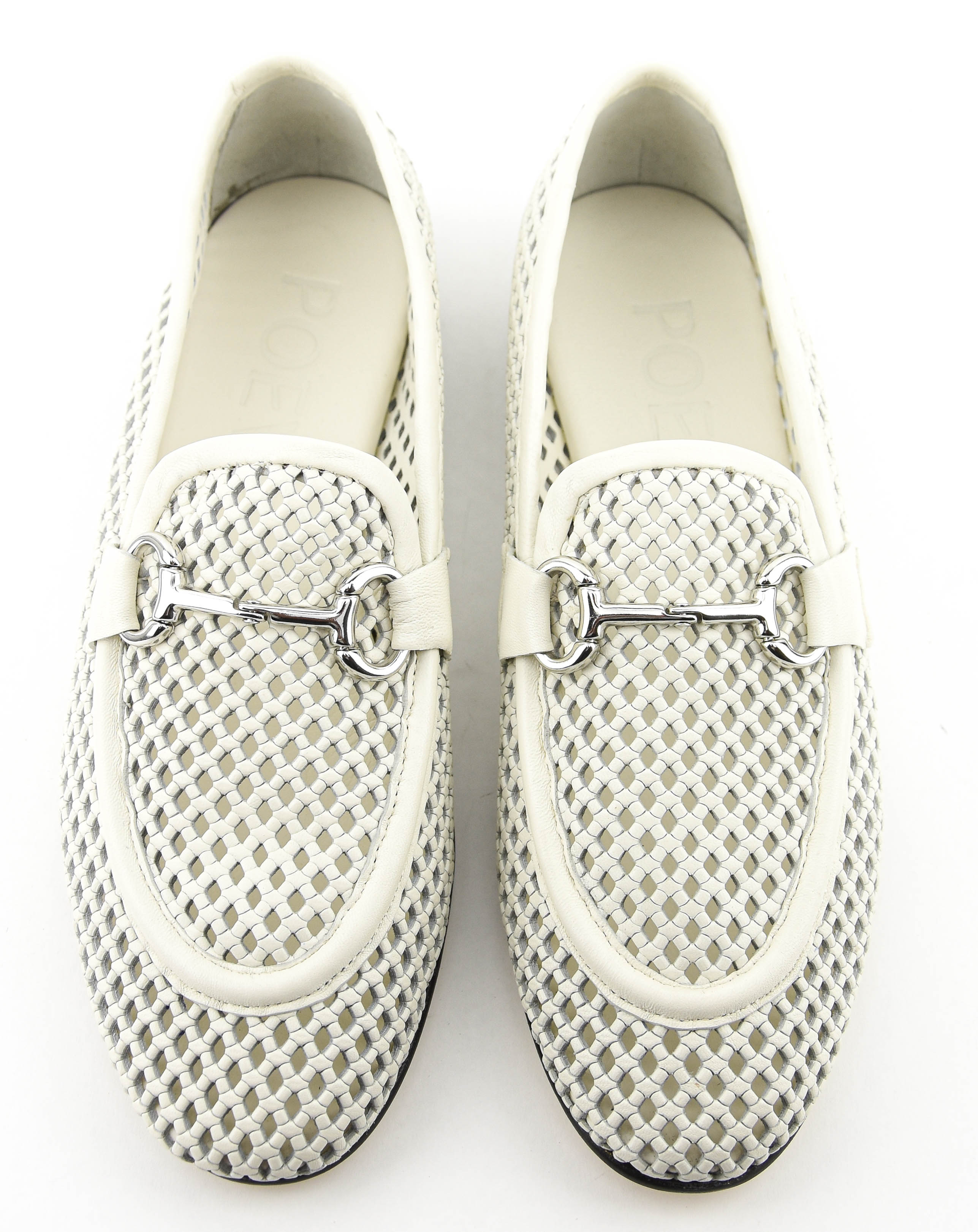 POEVE MESH LOAFER BIANCO