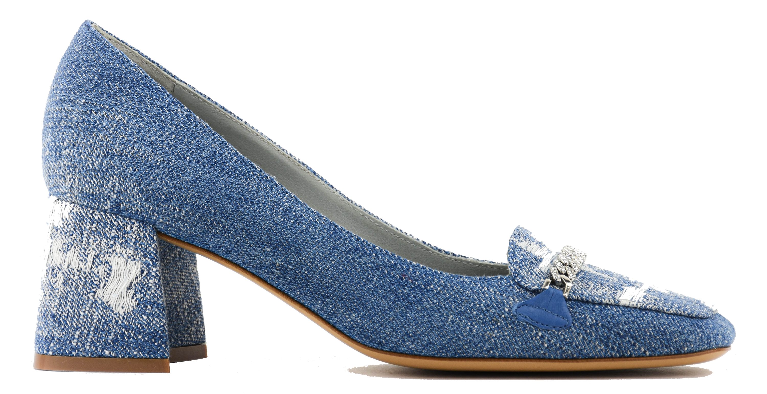 ROBERTO FESTA DUVAL PUMP JEANS BLUE