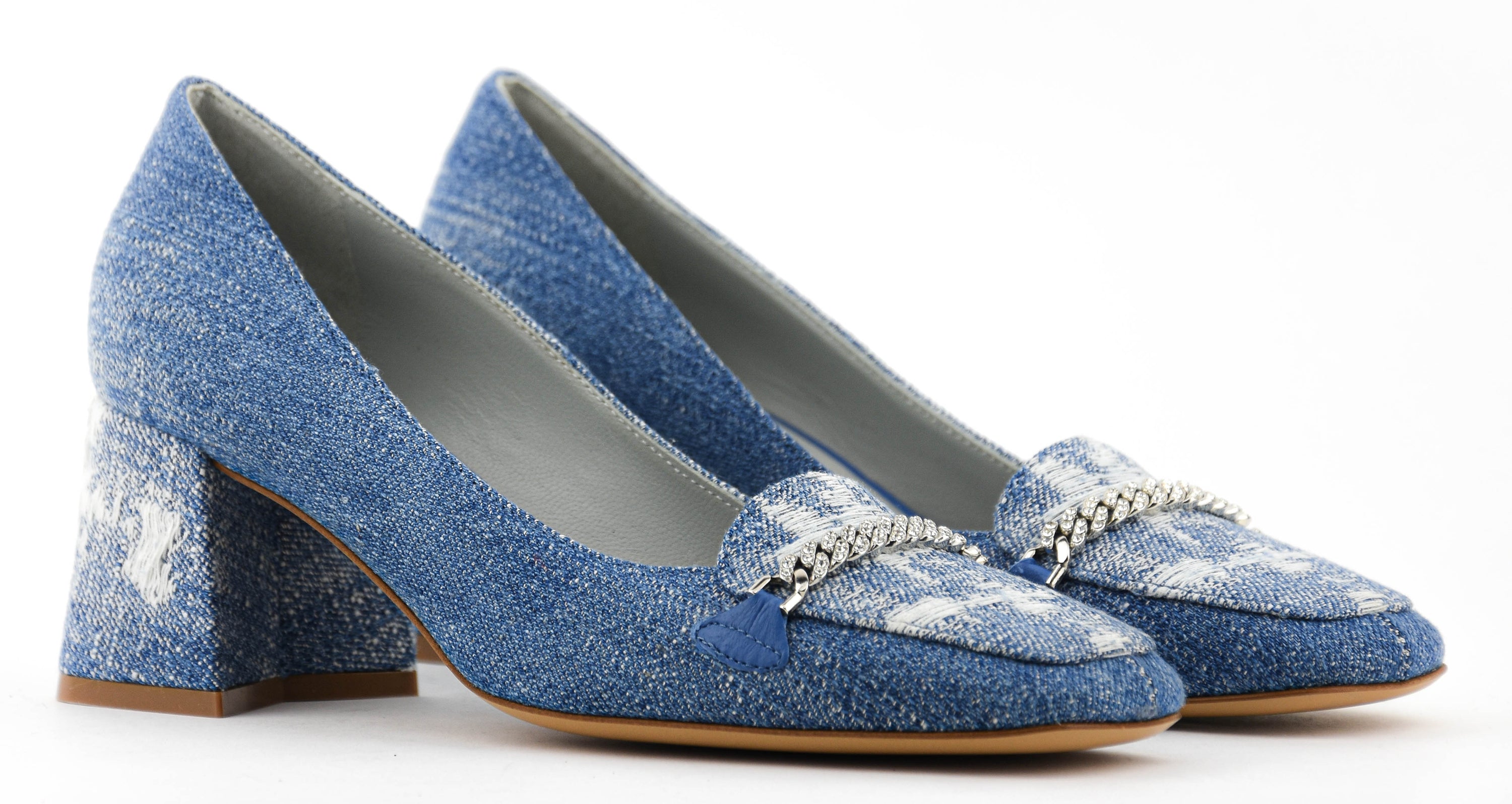 ROBERTO FESTA DUVAL PUMP JEANS BLUE