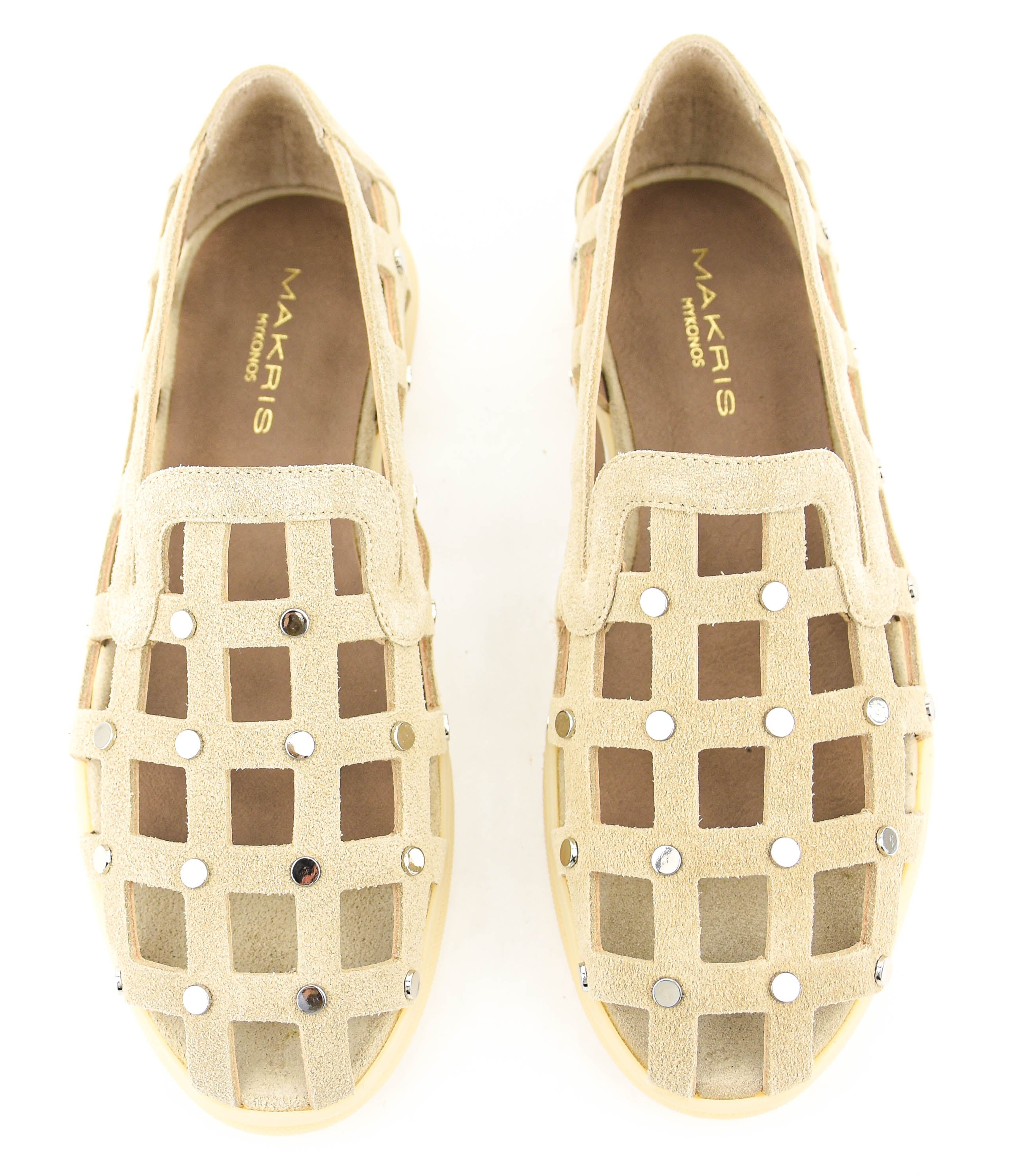 MAKRIS URBAN CAGE LOAFER BEIGE