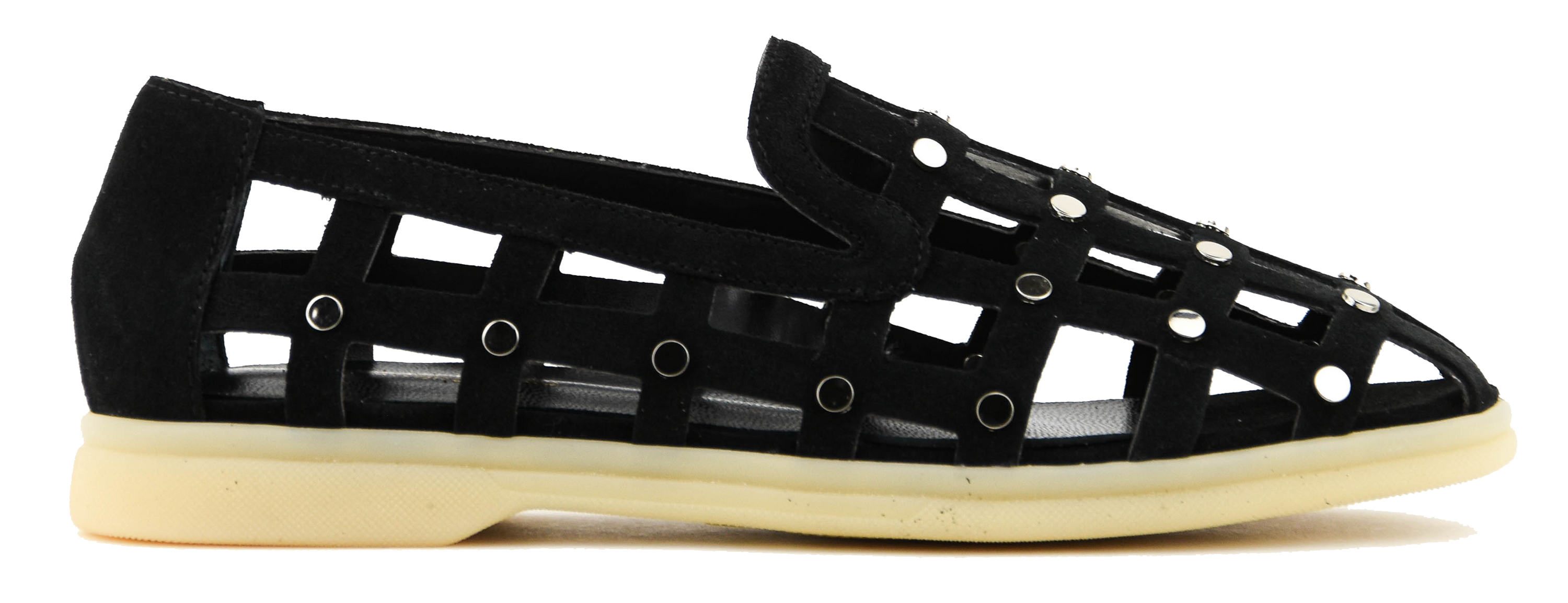 MAKRIS URBAN CAGE LOAFER BLACK