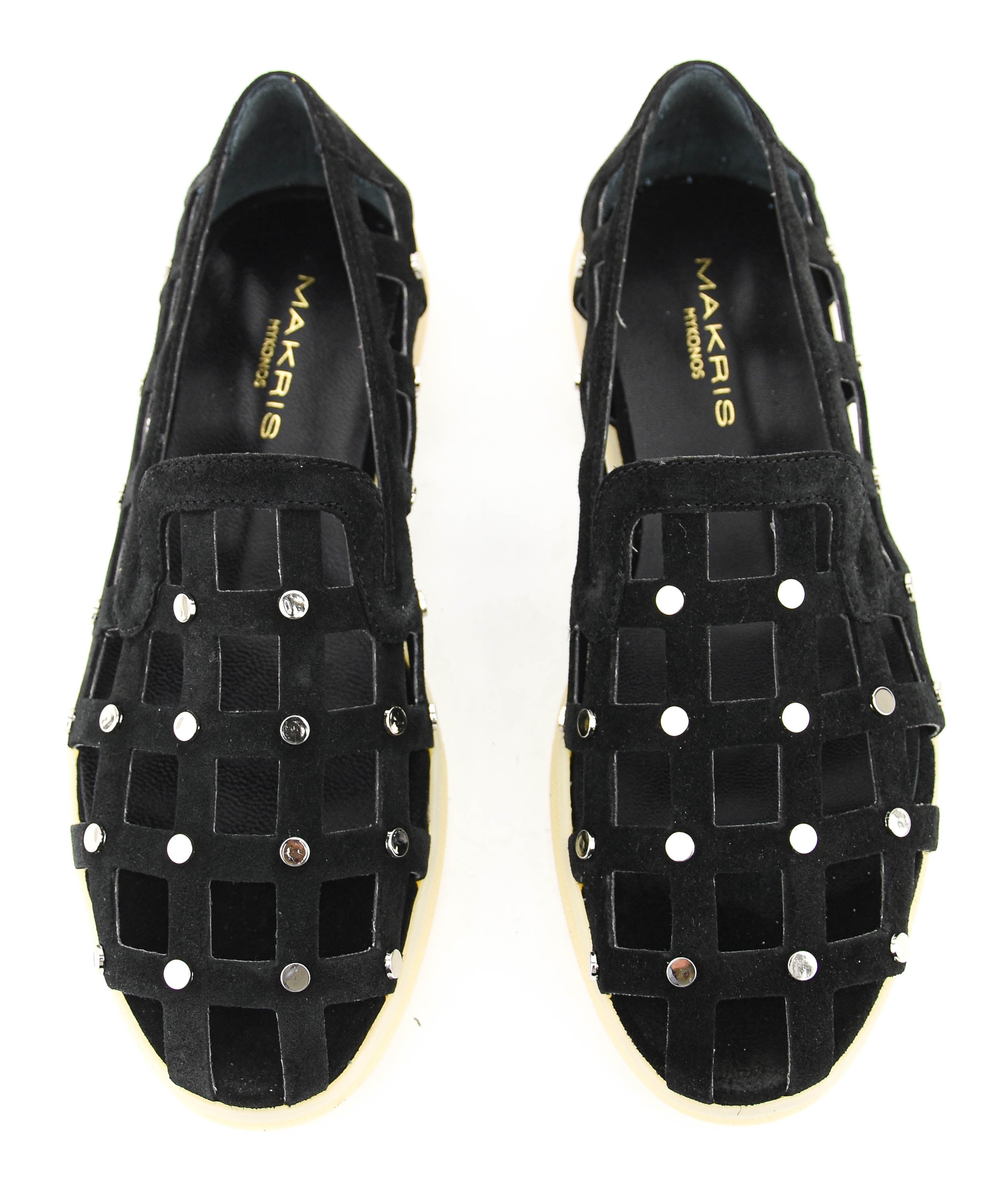 MAKRIS URBAN CAGE LOAFER BLACK