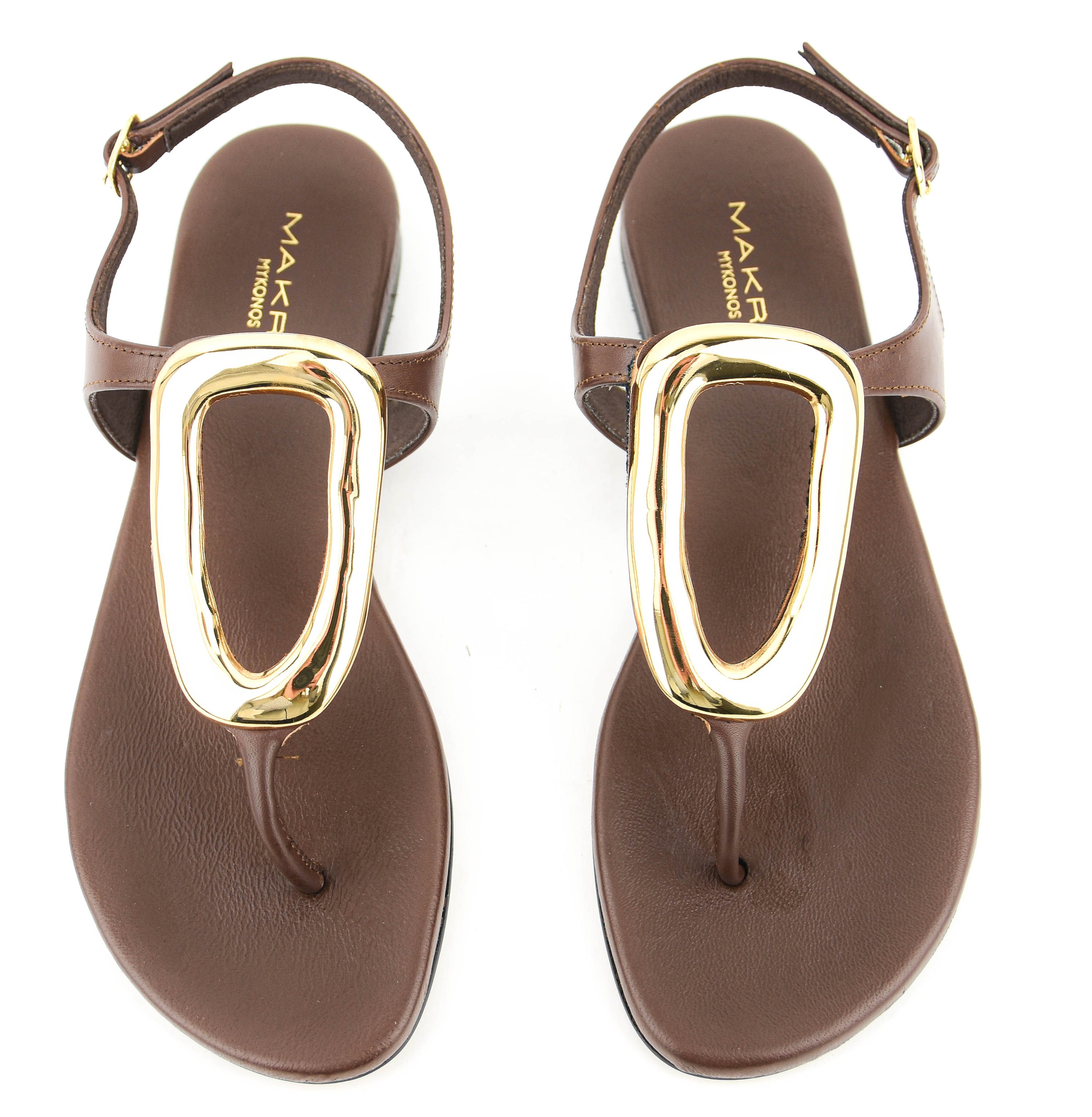 MAKRIS POSH SANDAL BROWN