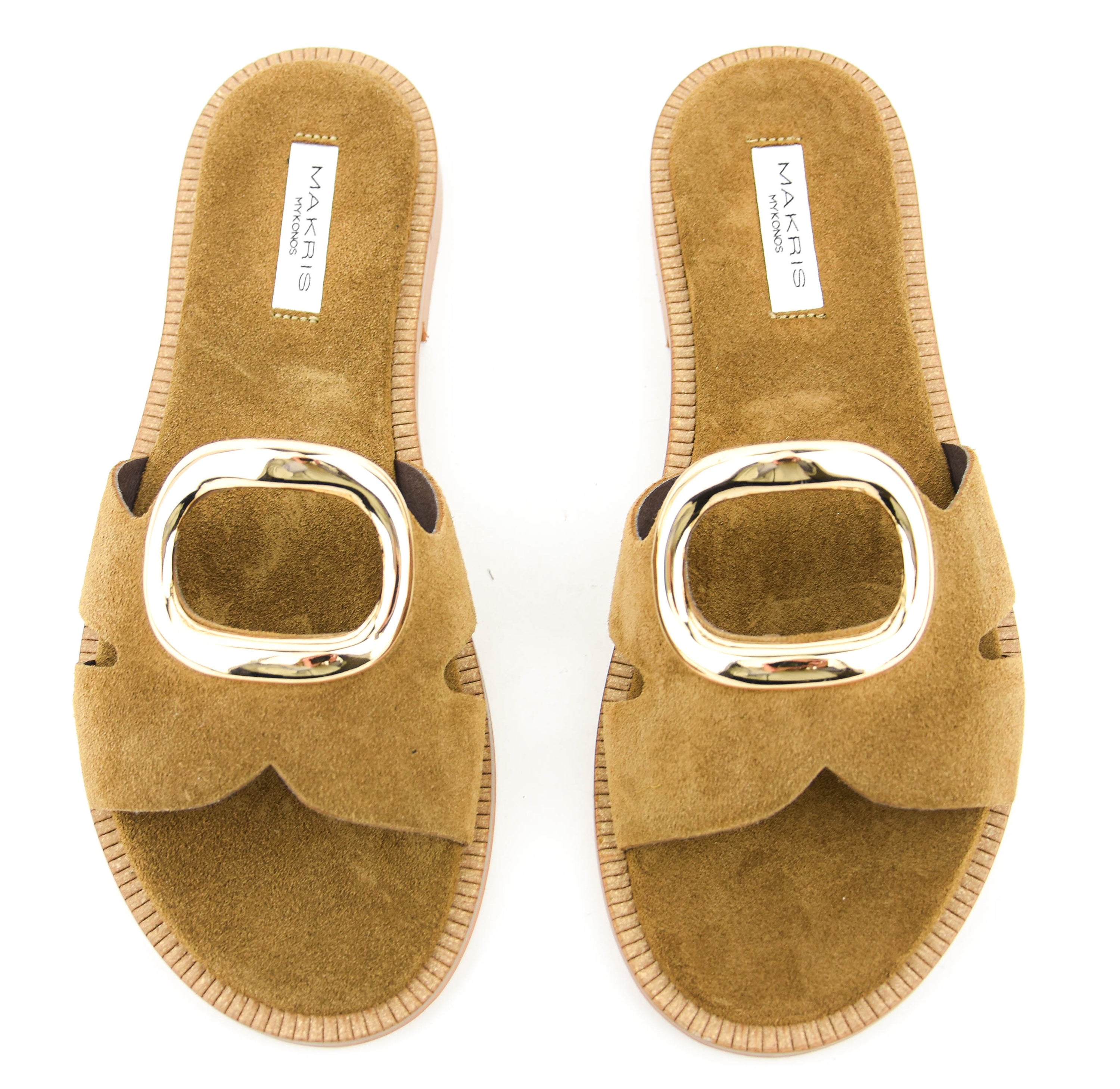 MAKRIS POSH SLIDE TAUPE