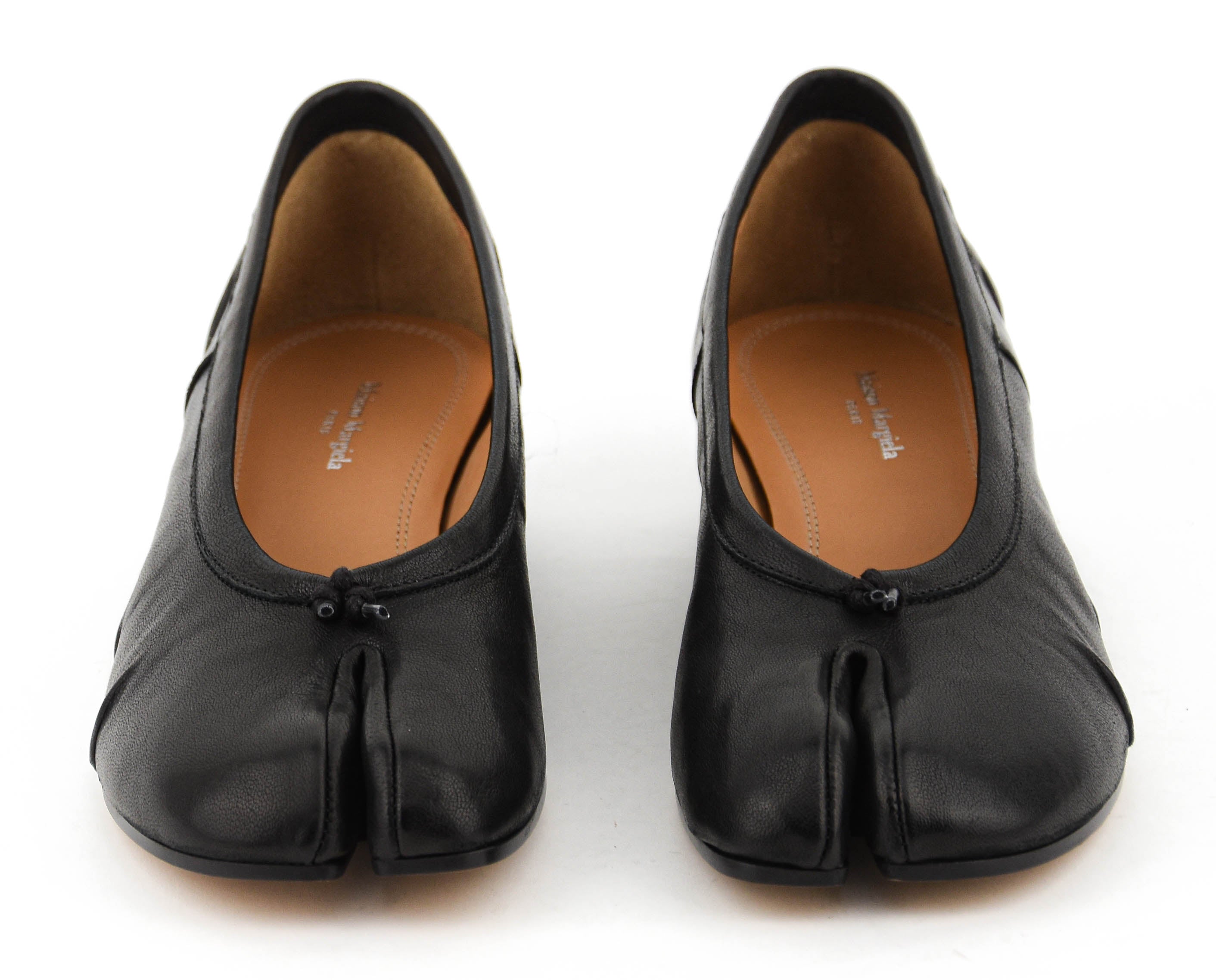 MAISON MARGIELA TABI HEEL BALLERINA BLACK