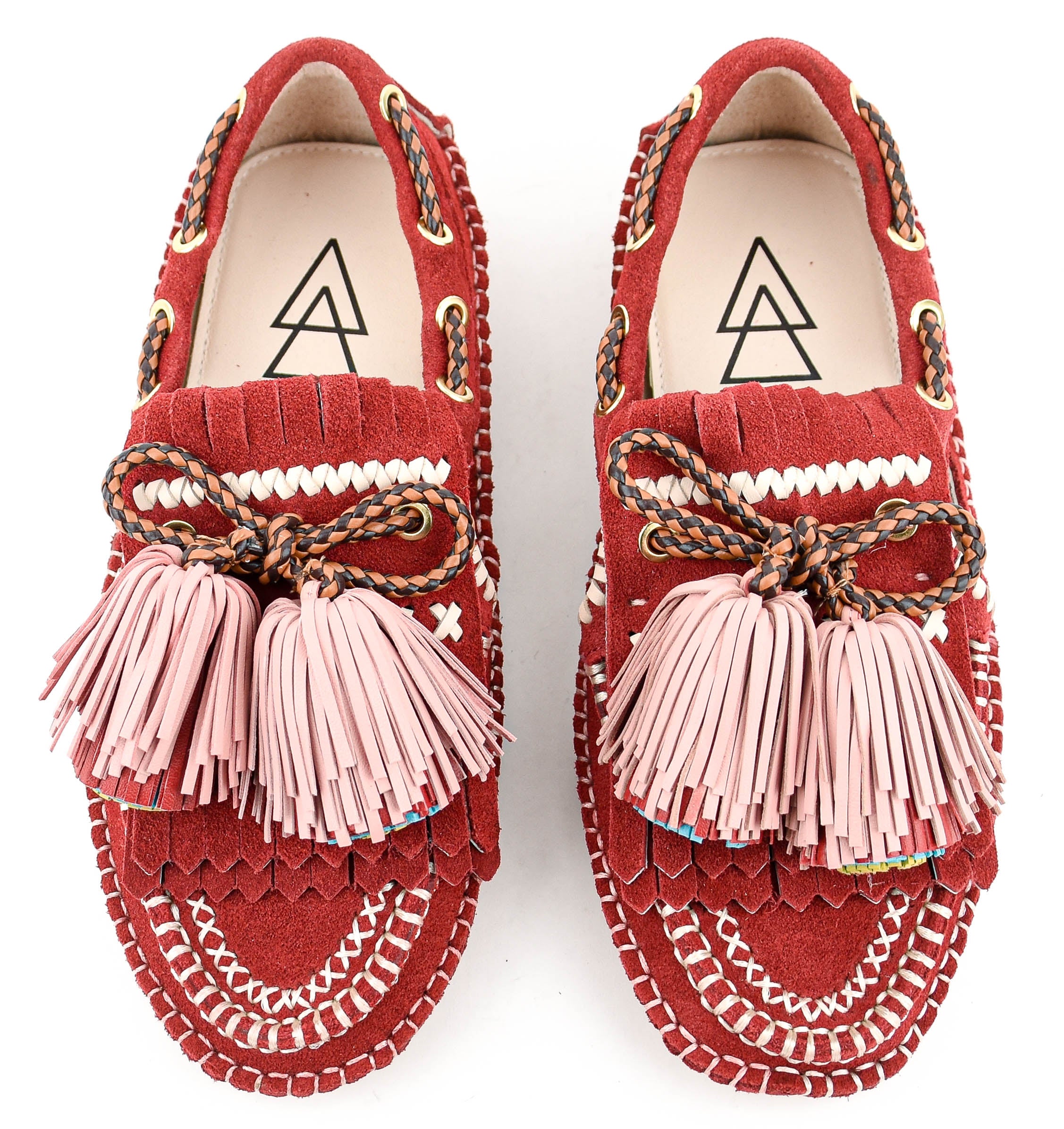 ELENA IACHI TIBET  LOAFER RED