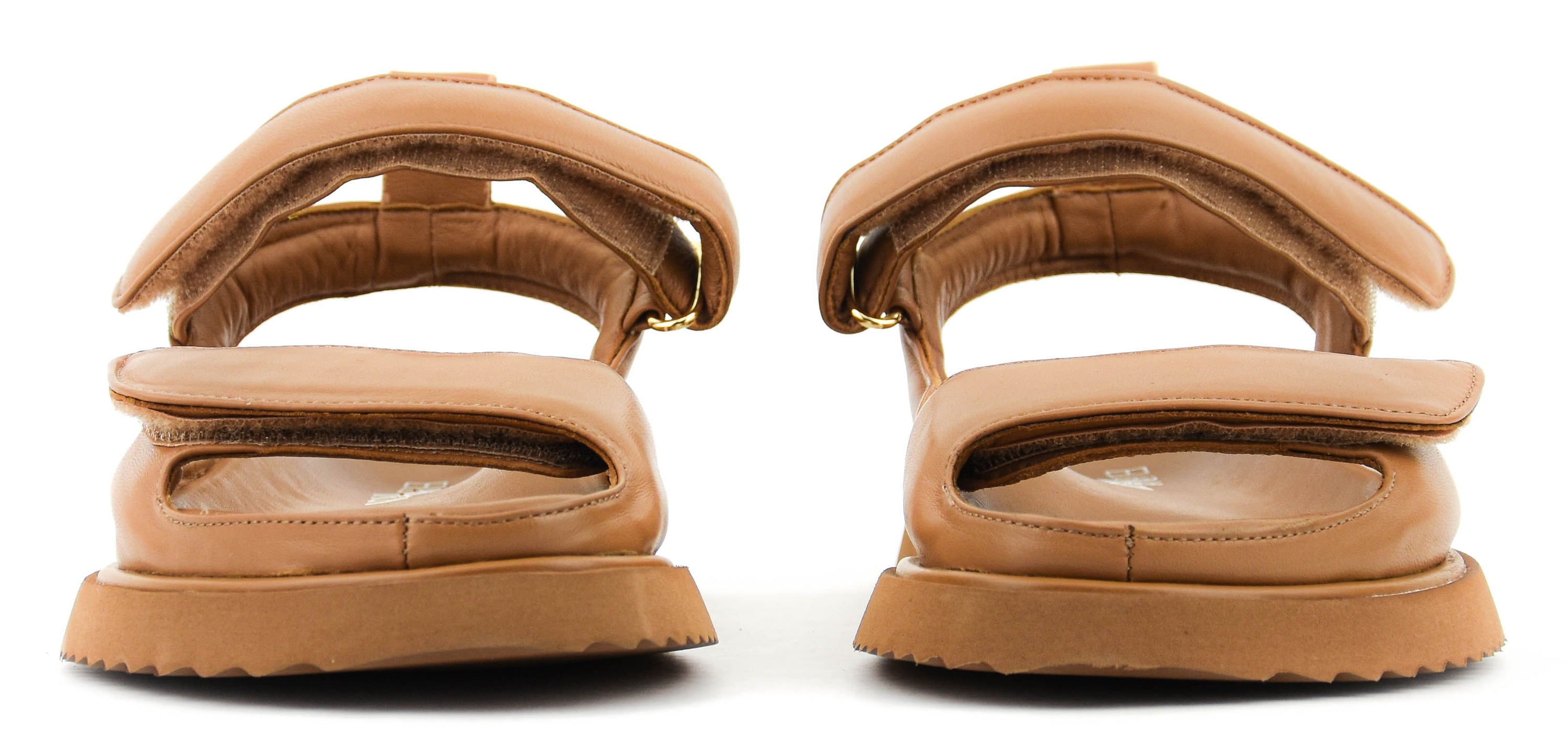 ELENA IACHI TWO STRAP SANDAL CAMEL