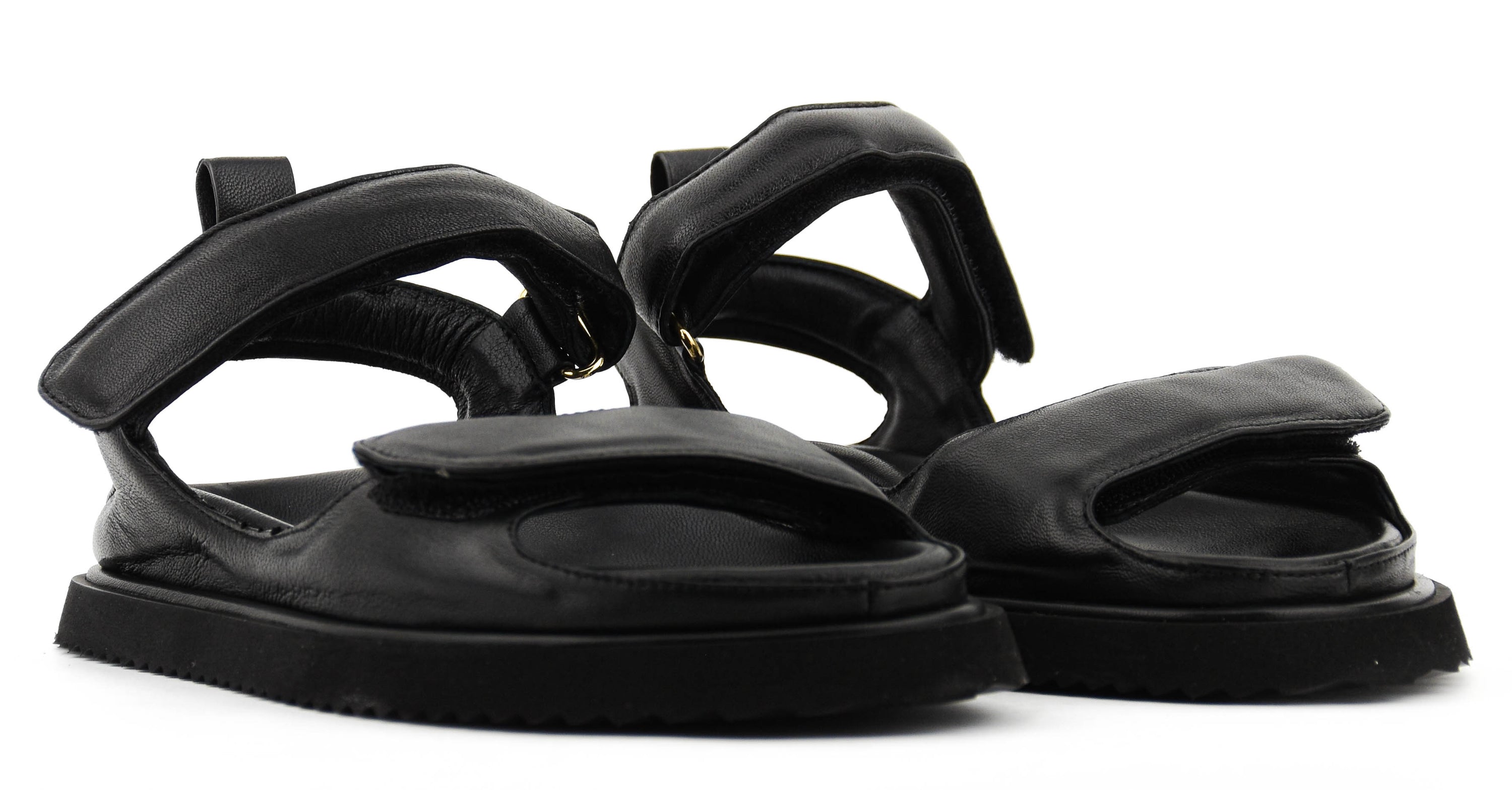 ELENA IACHI TWO STRAP SANDAL BLACK