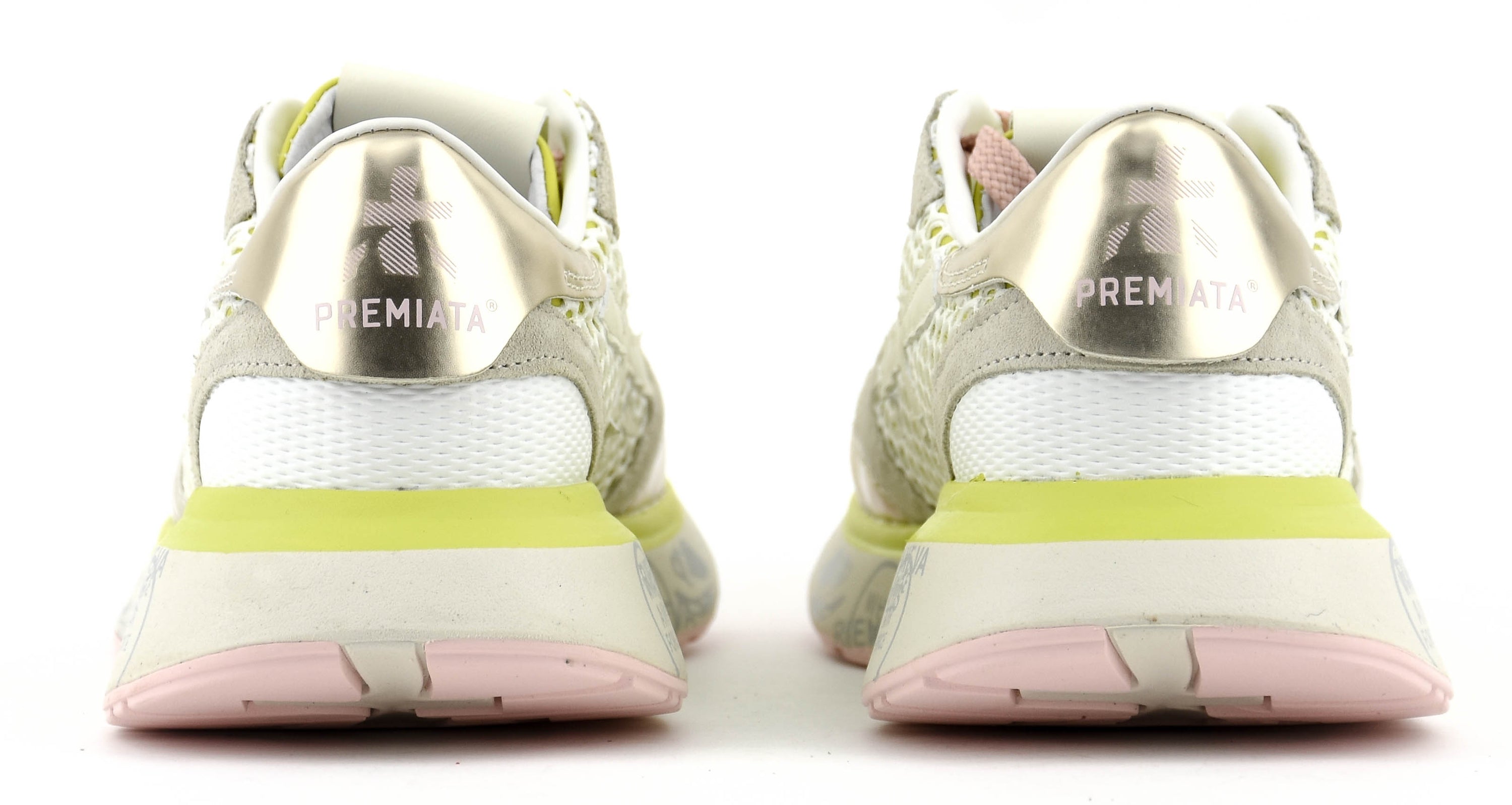 PREMIATA LAURYN SNAKER YELLOW PINK