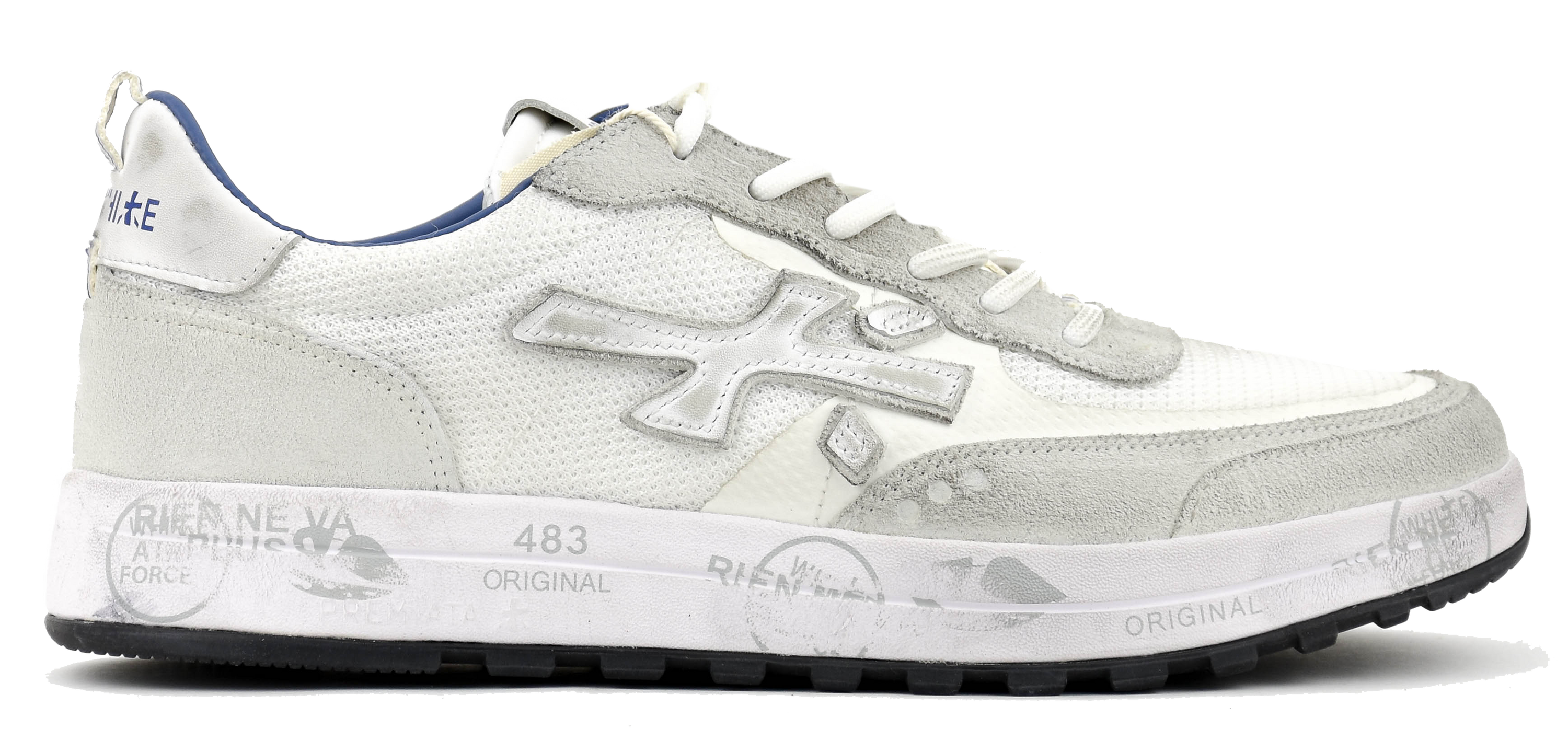 PREMIATA NOUS SNEAKER WHITE BLUE