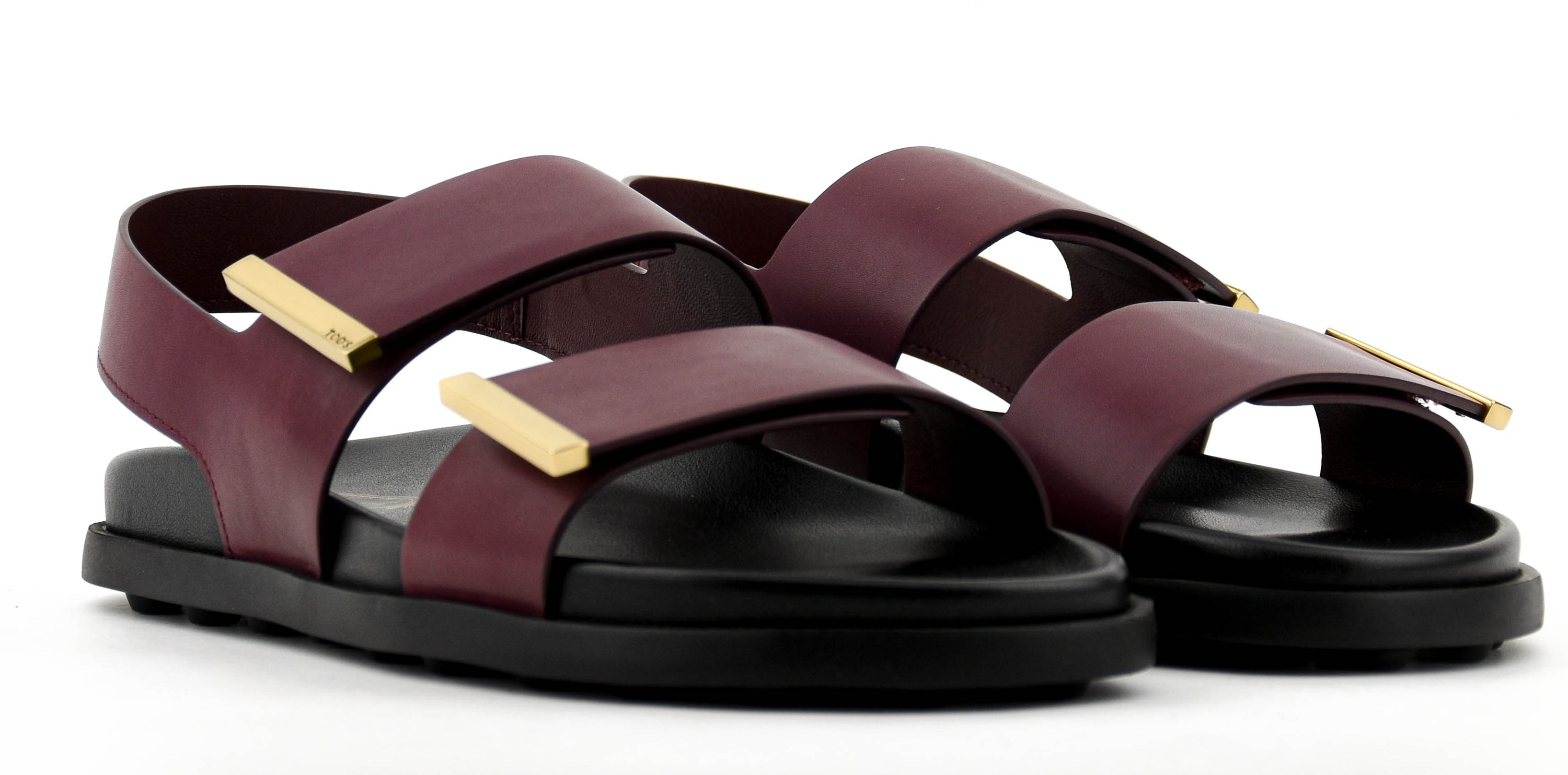 TOD'S SANDAL BORDEAUX