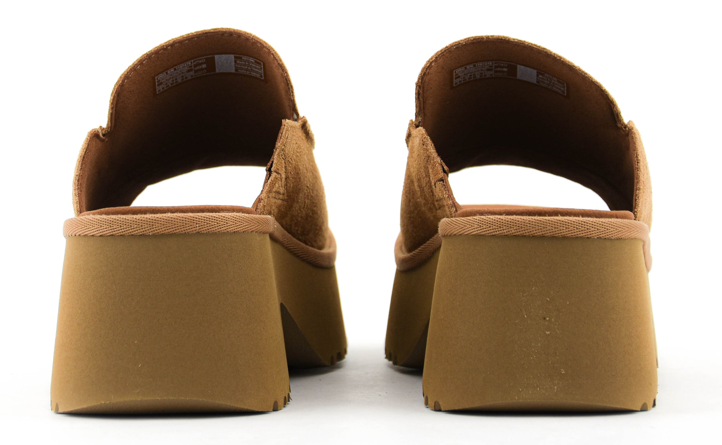 UGG NEW HEIGHTS SLIDE CHESTNUT