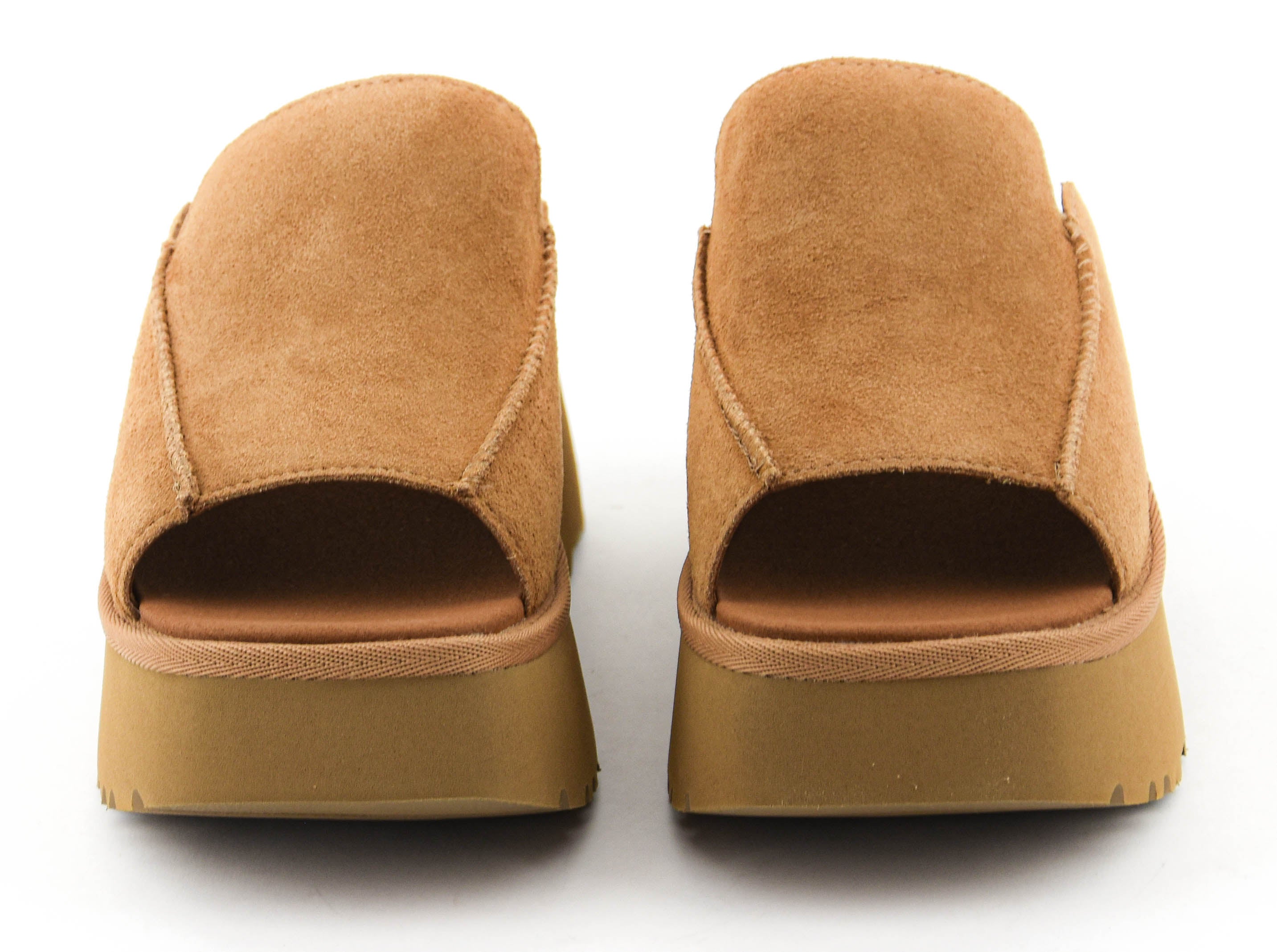 UGG NEW HEIGHTS SLIDE CHESTNUT