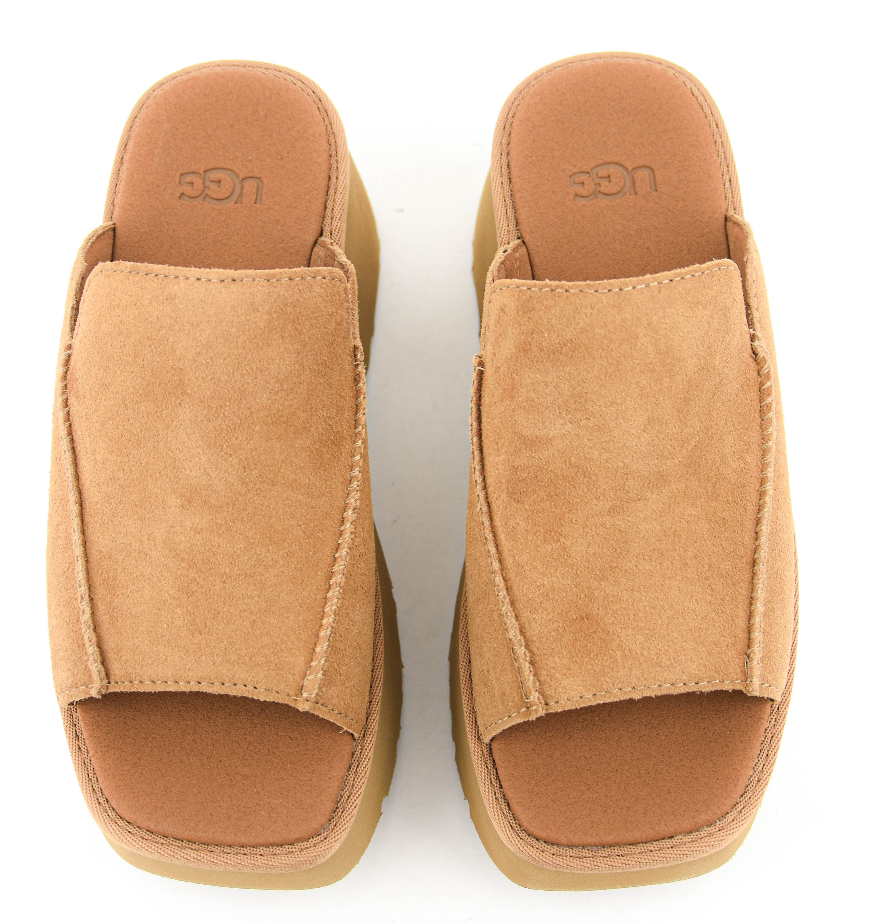 UGG NEW HEIGHTS SLIDE CHESTNUT