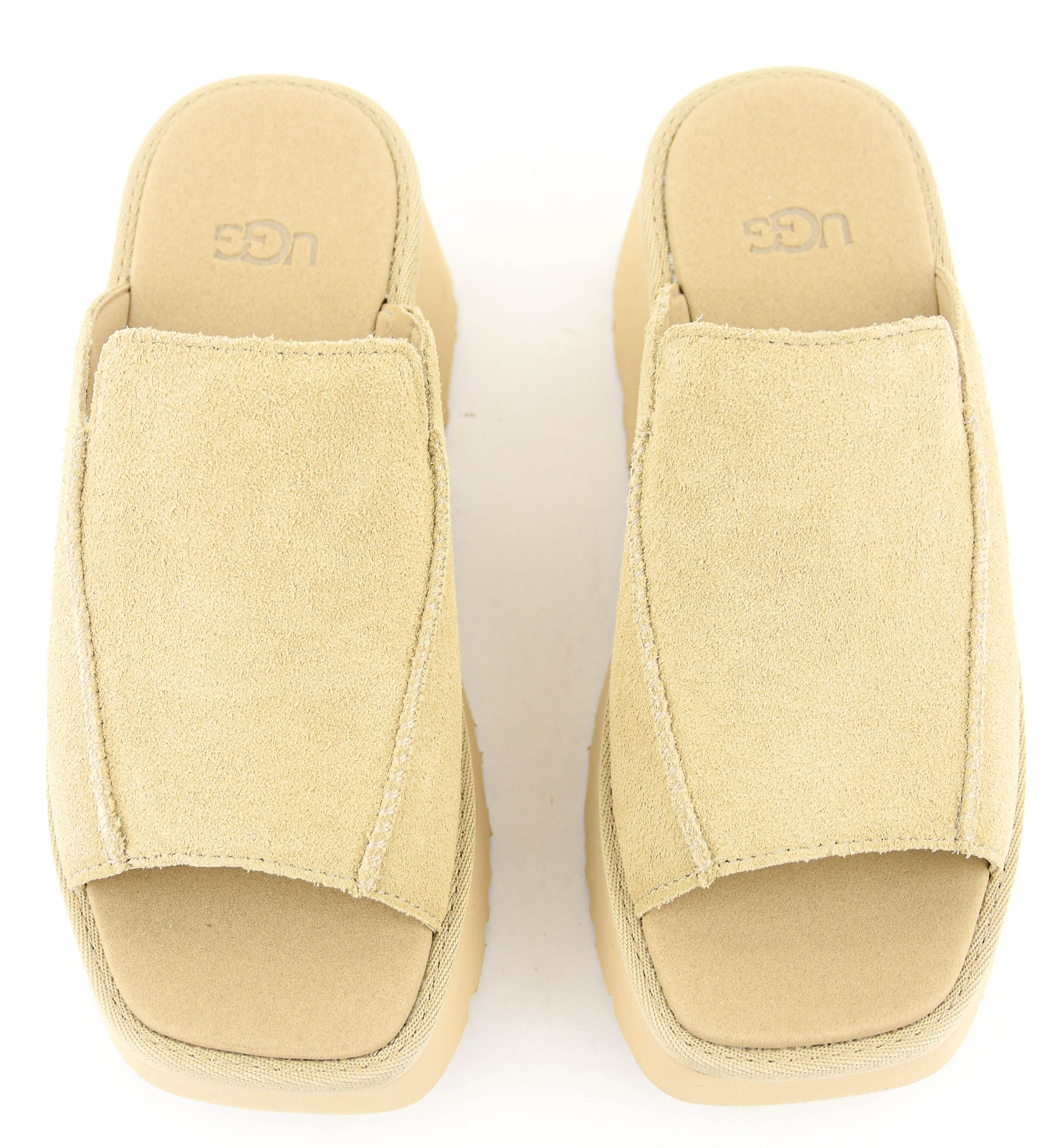 UGG NEW HEIGHTS SLIDE MUSTARD SEED