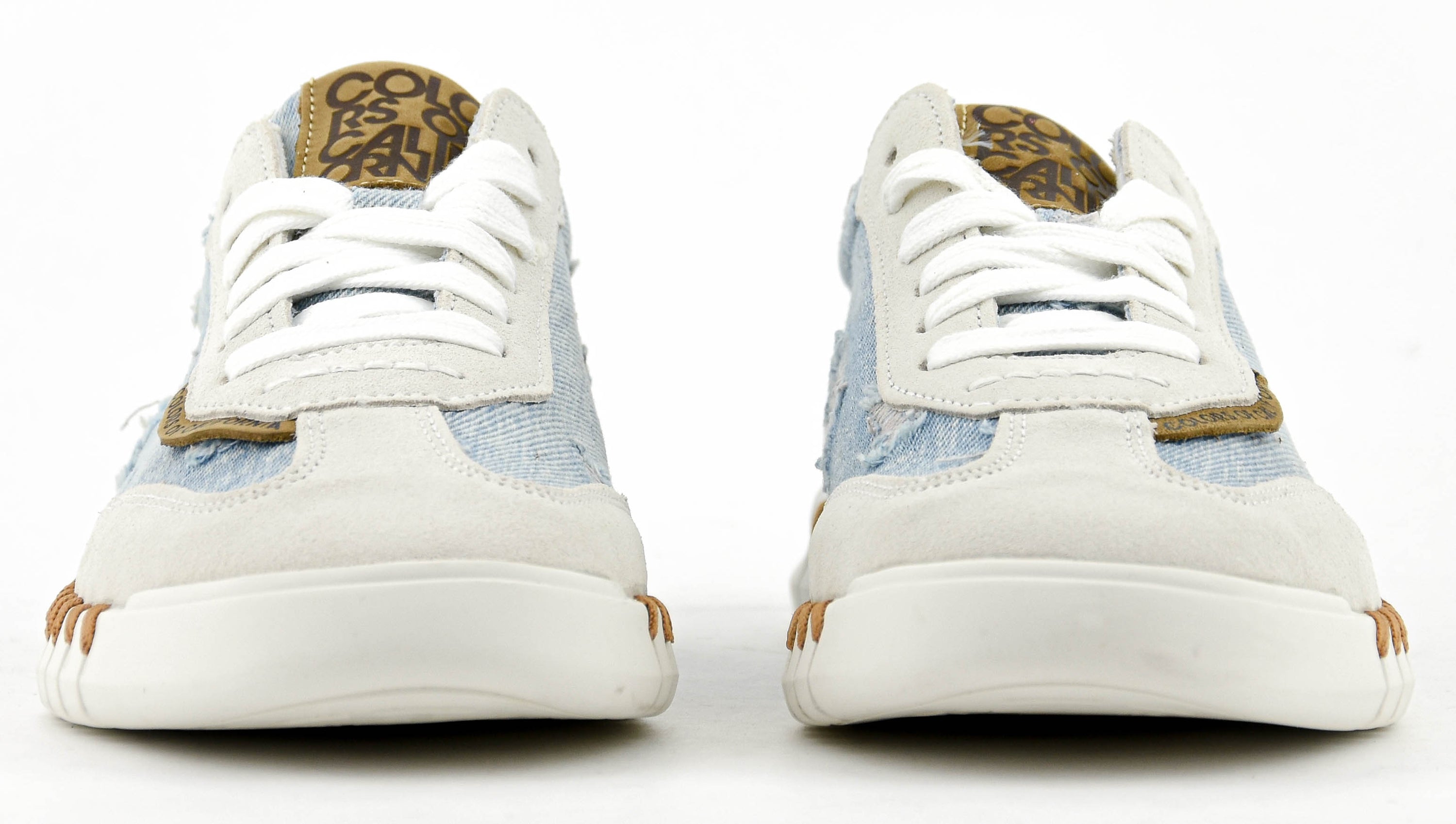 COLORS OF CALIFORNIA CRUNCHY SNEAKER DENIM