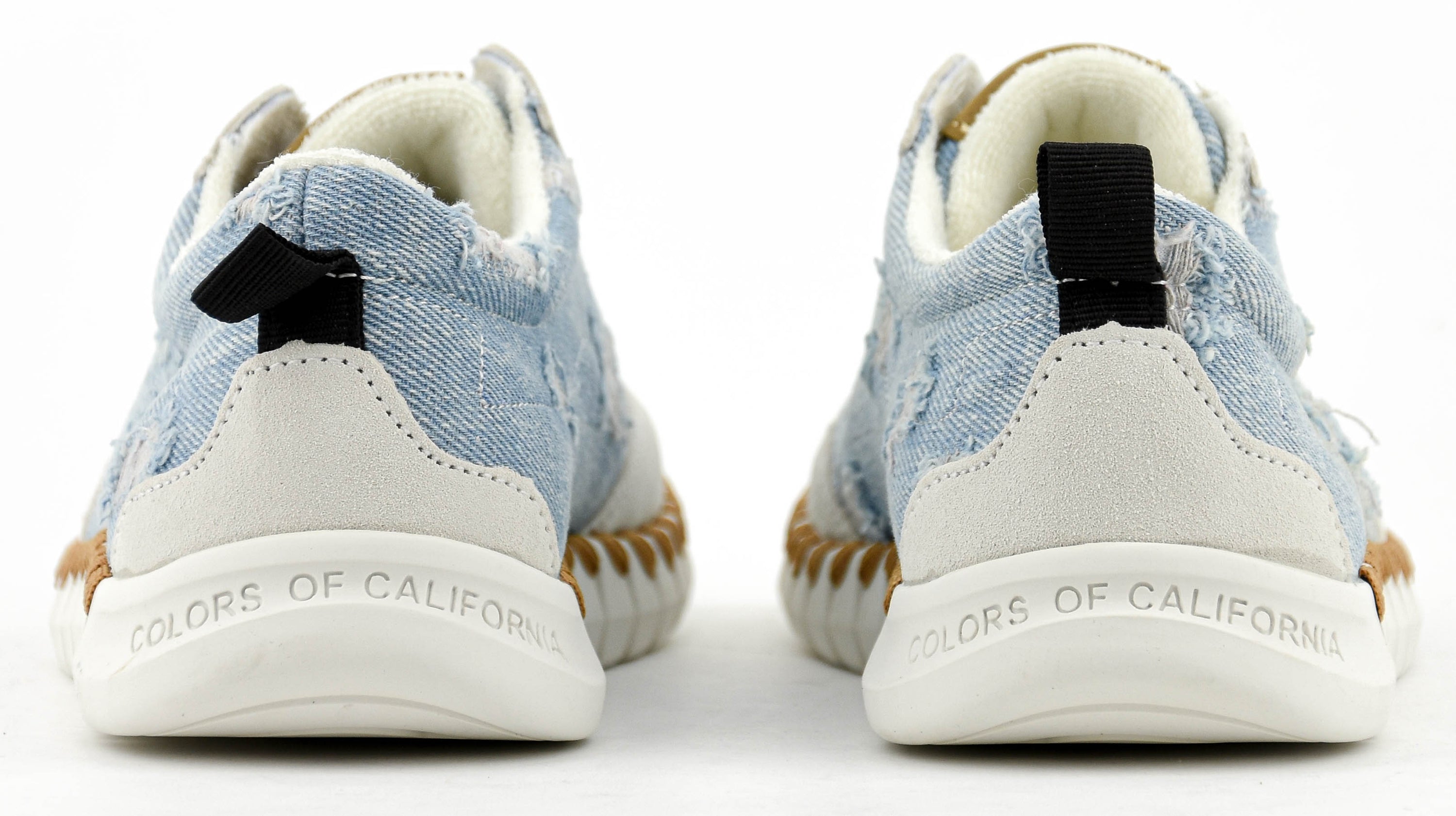 COLORS OF CALIFORNIA CRUNCHY SNEAKER DENIM