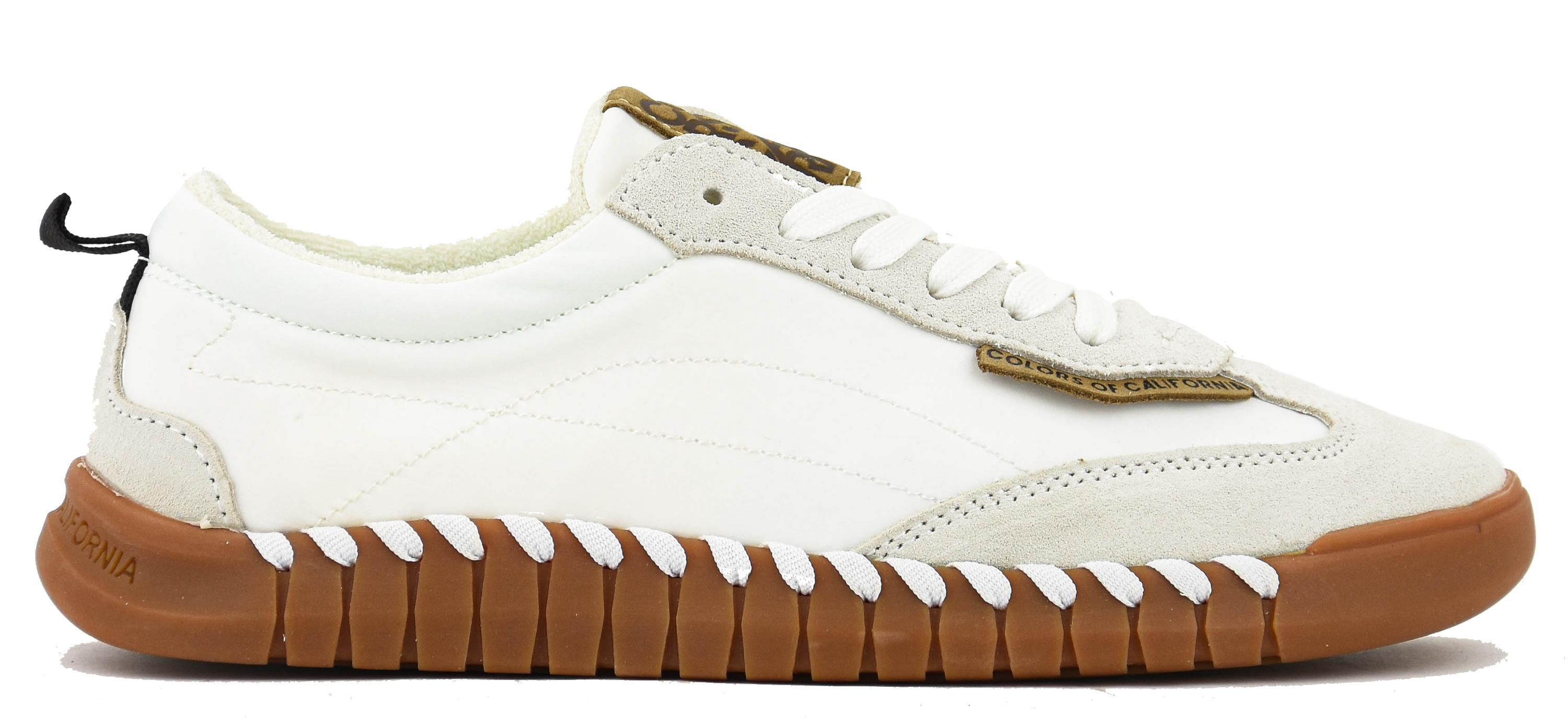 COLORS OF CALIFORNIA CRUNCHY SNEAKER WHITE