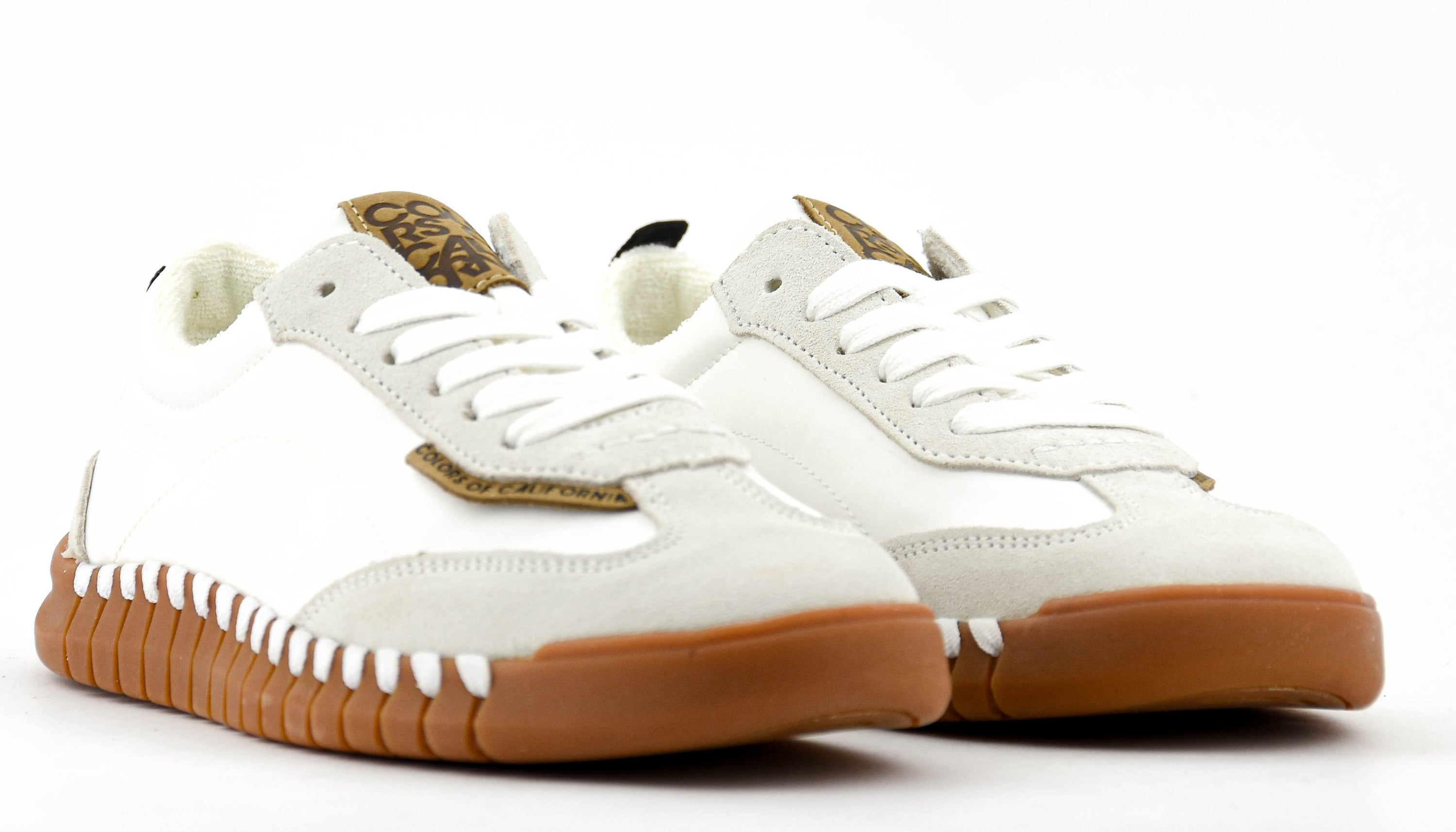 COLORS OF CALIFORNIA CRUNCHY SNEAKER WHITE