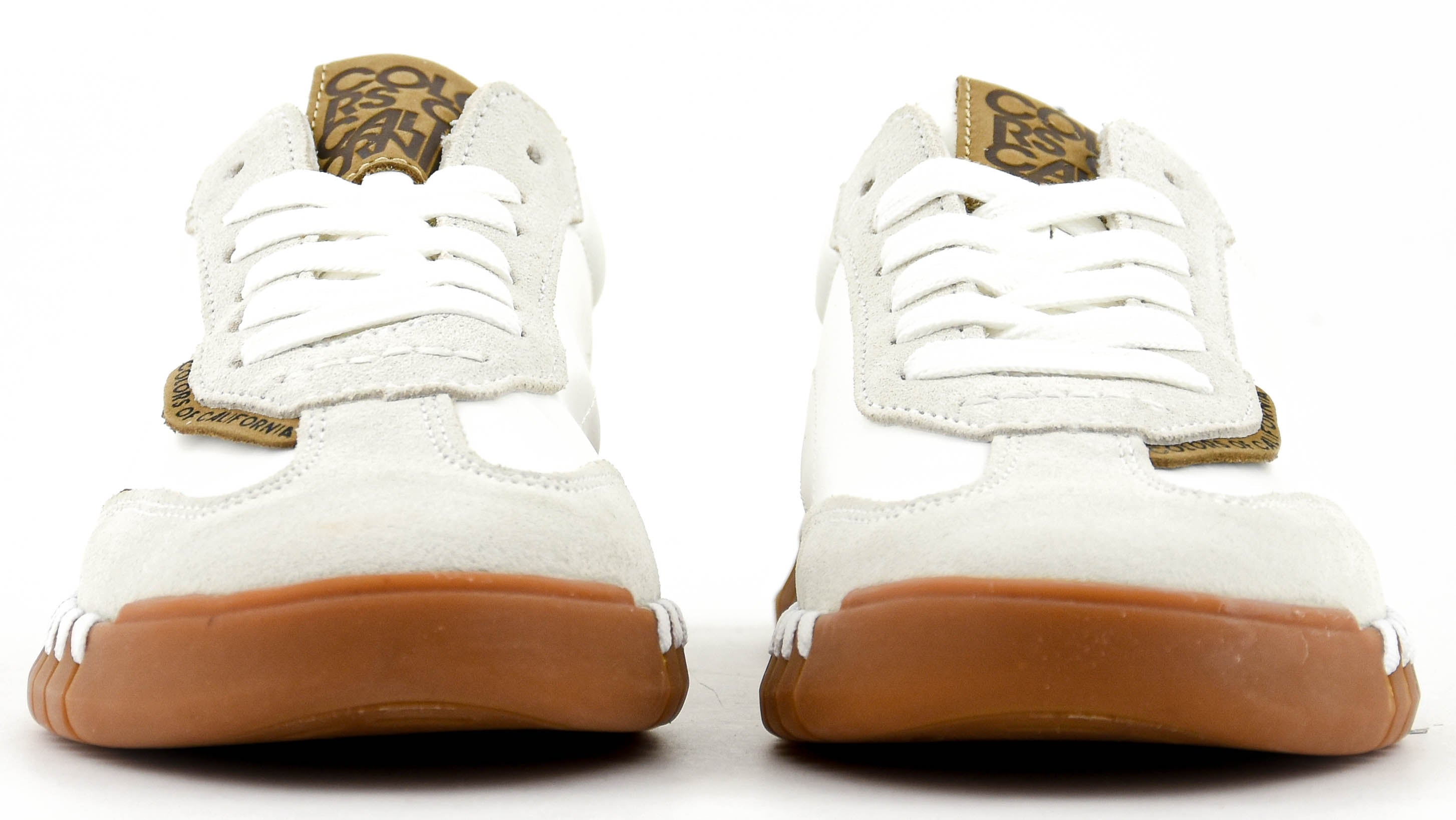 COLORS OF CALIFORNIA CRUNCHY SNEAKER WHITE