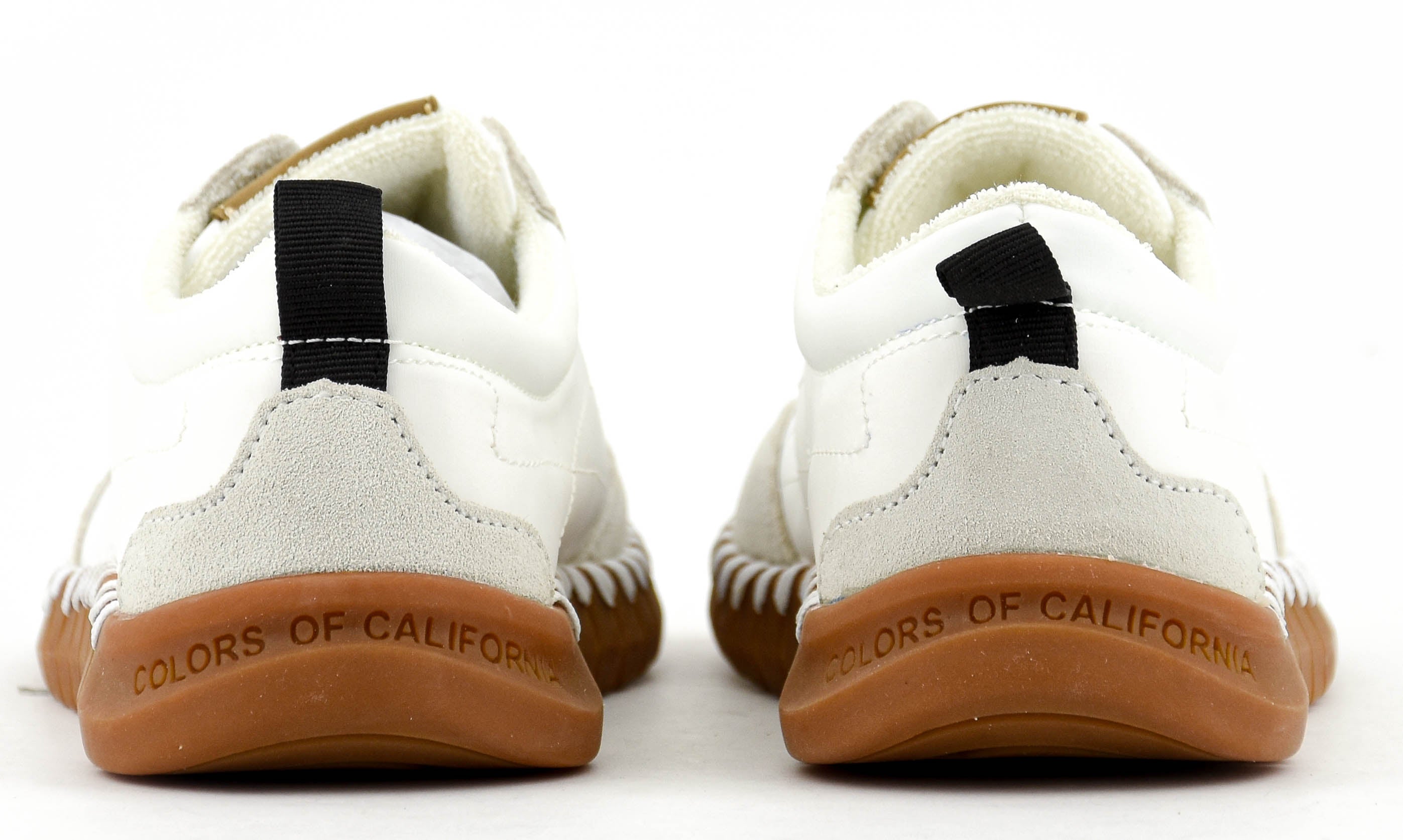COLORS OF CALIFORNIA CRUNCHY SNEAKER WHITE