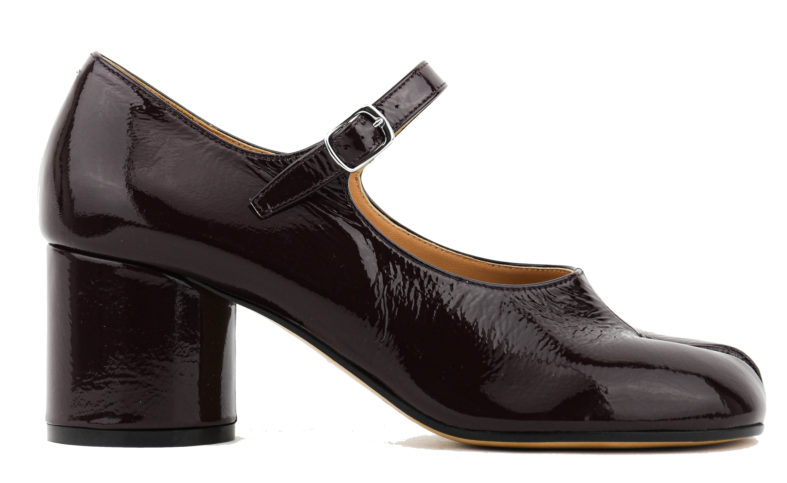MAISON MARGIELA TABI MARY-JANE BURGUNDY