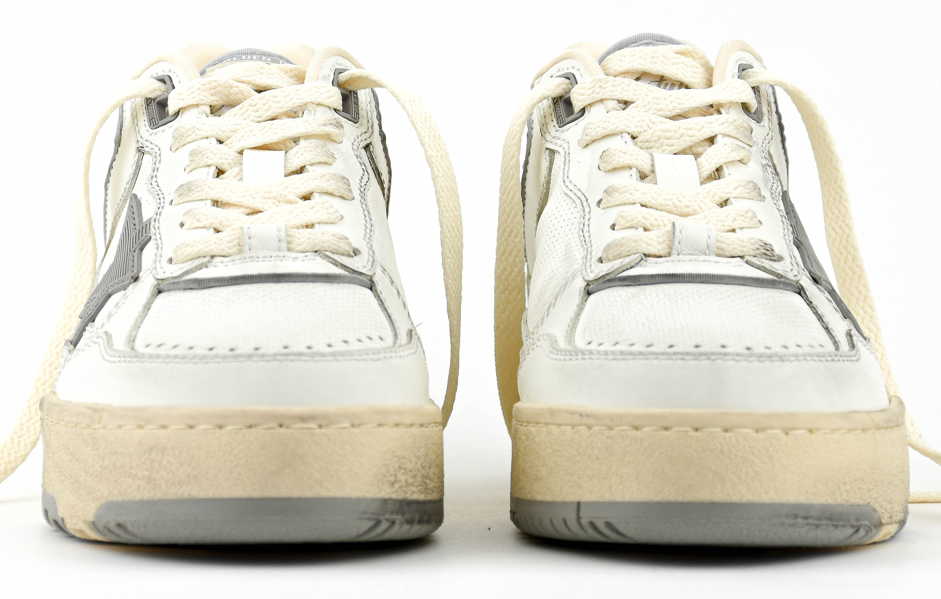 GOLDEN GOOSE FORTY2 WHITE GREY