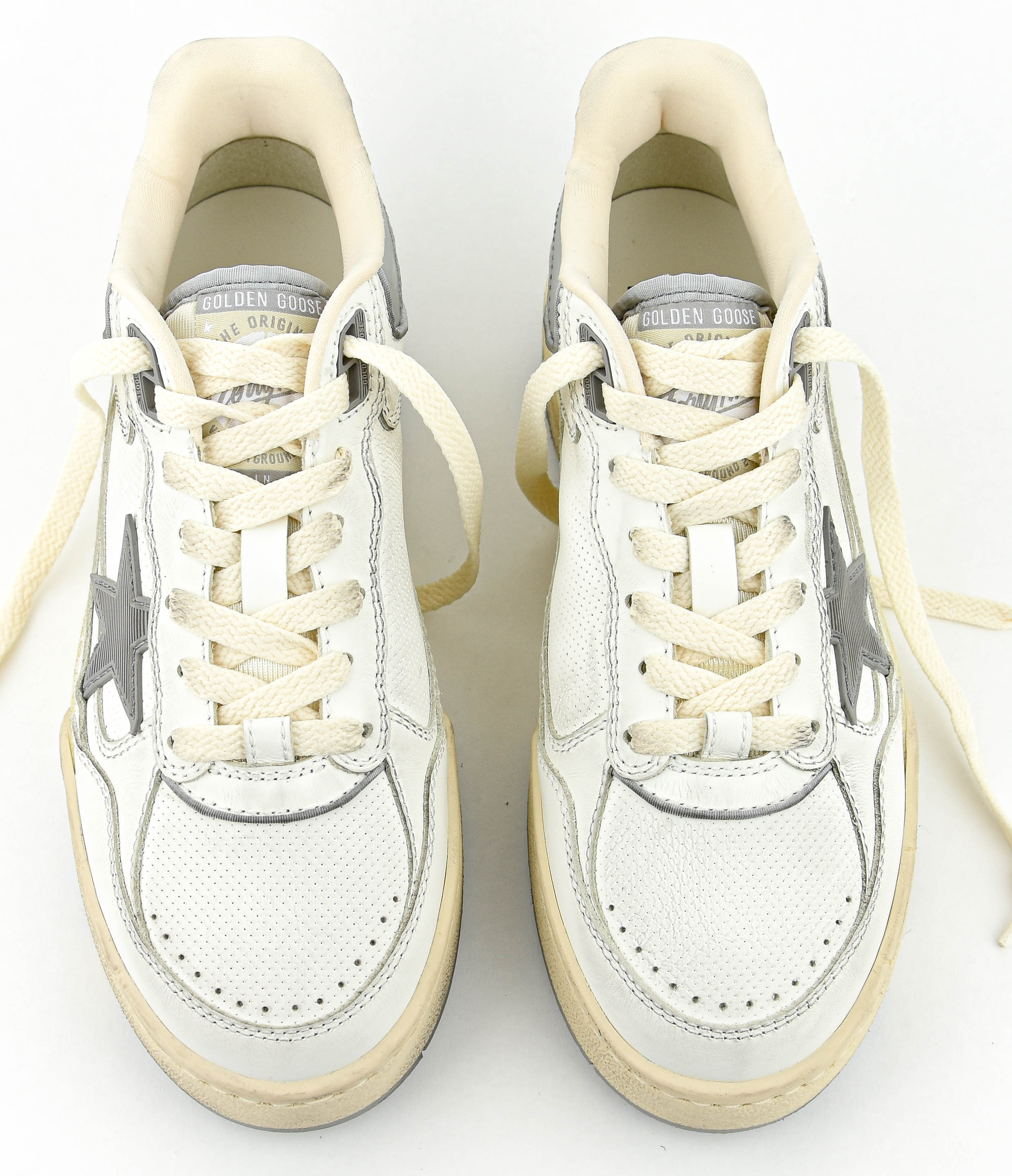 GOLDEN GOOSE FORTY2 WHITE GREY