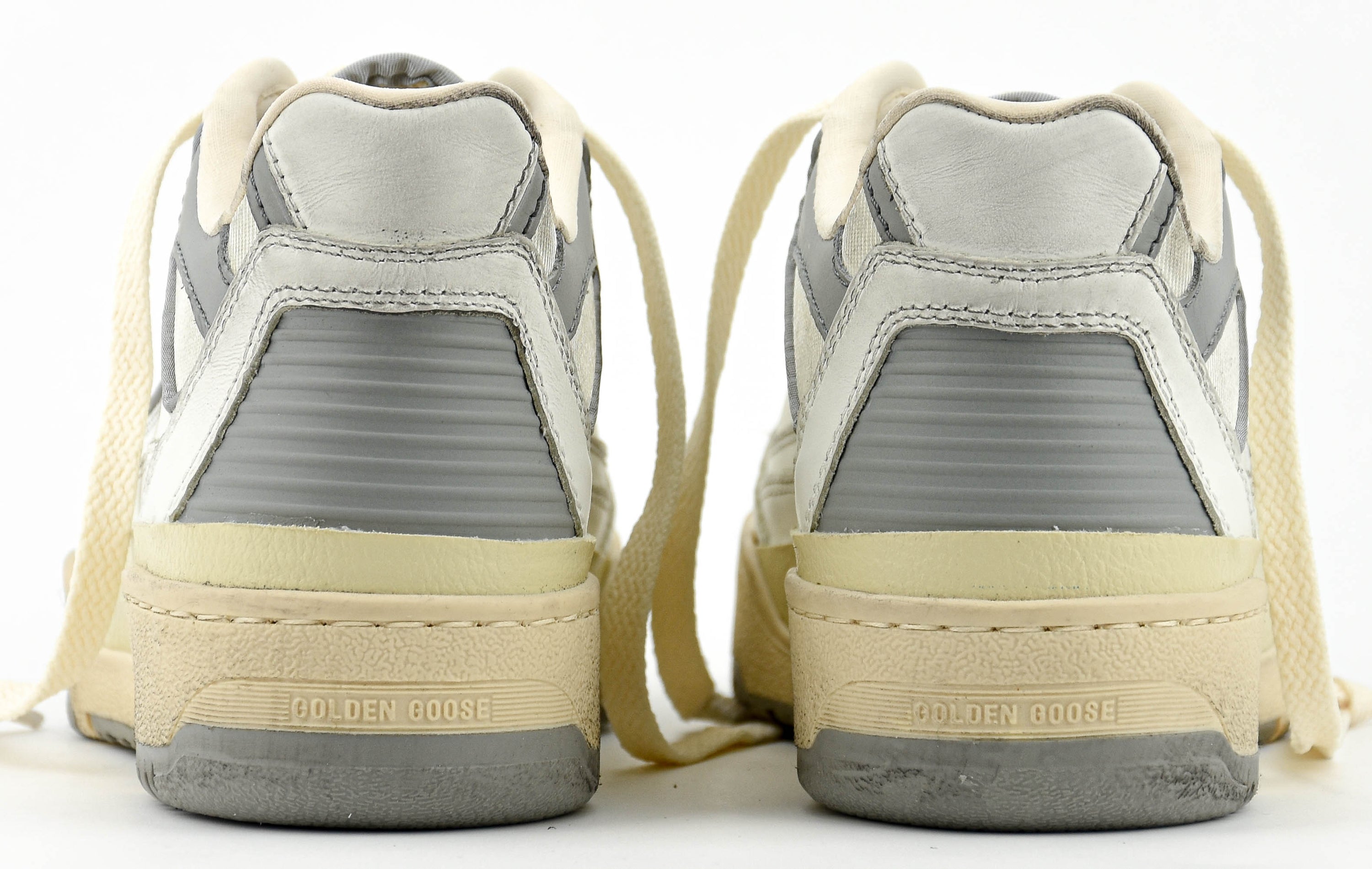 GOLDEN GOOSE FORTY2 WHITE GREY