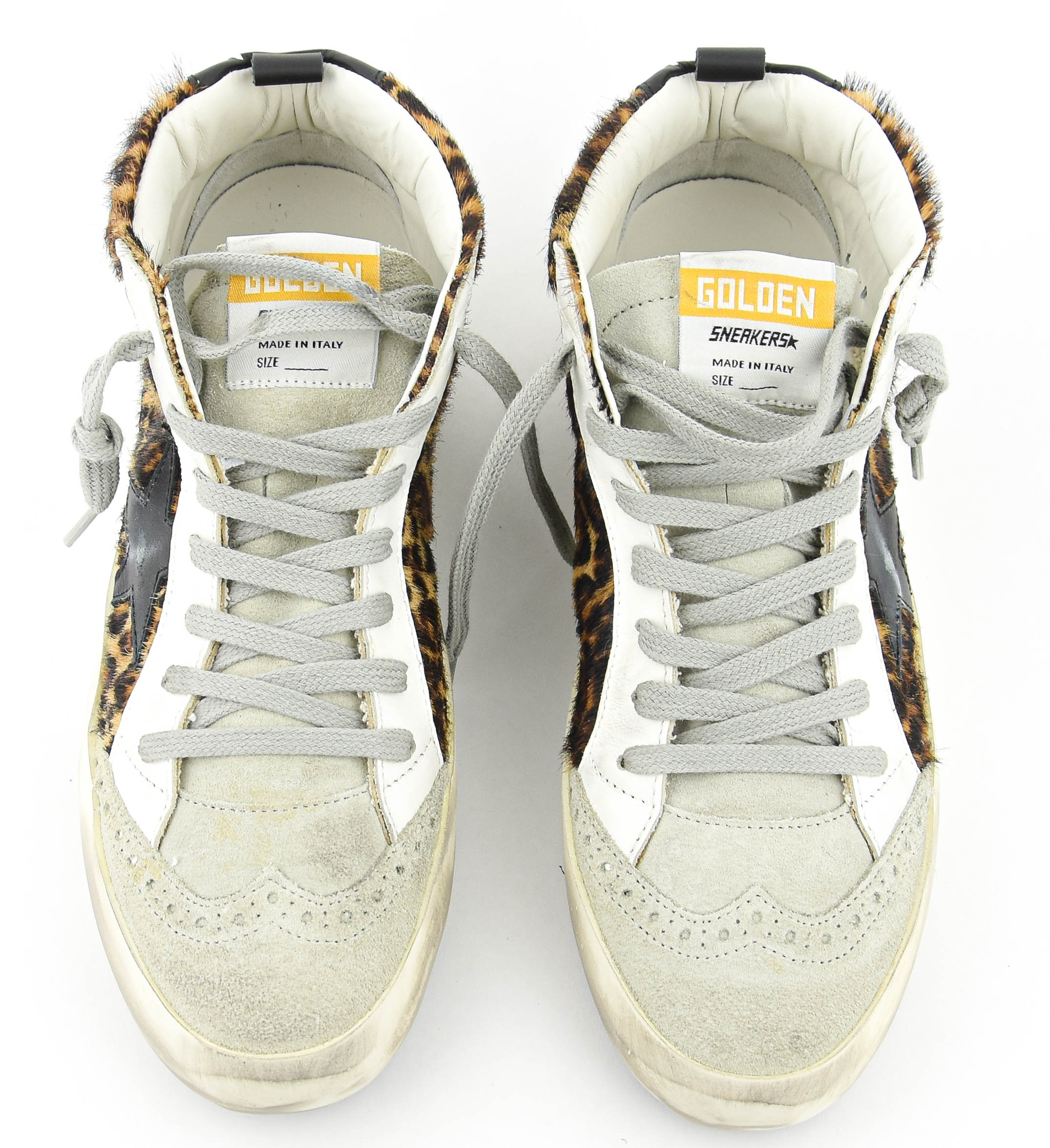 GOLDEN GOOSE MIDSTAR CLASSIC BEIGE LEO