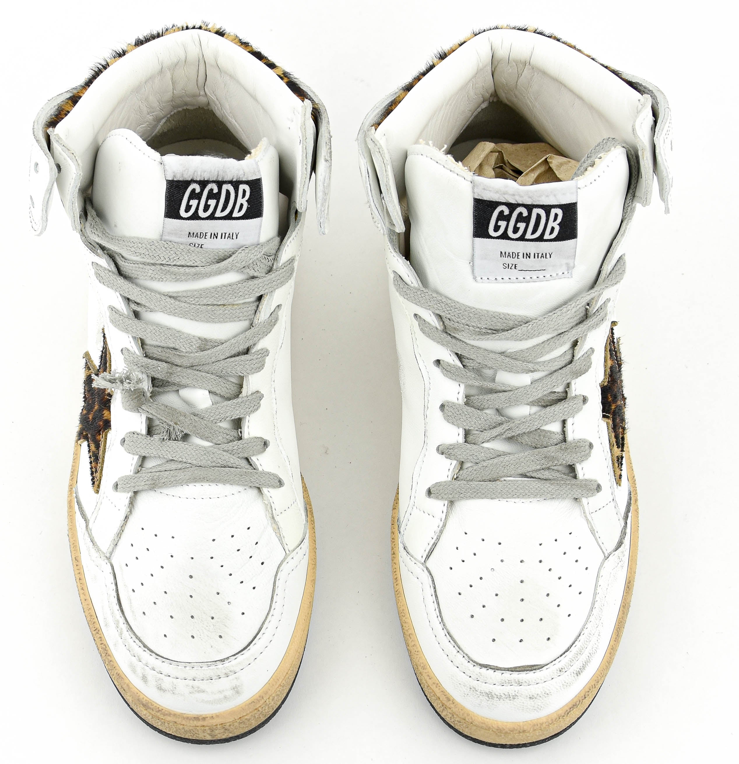 GOLDEN GOOSE SKYSTAR WHITE LEO
