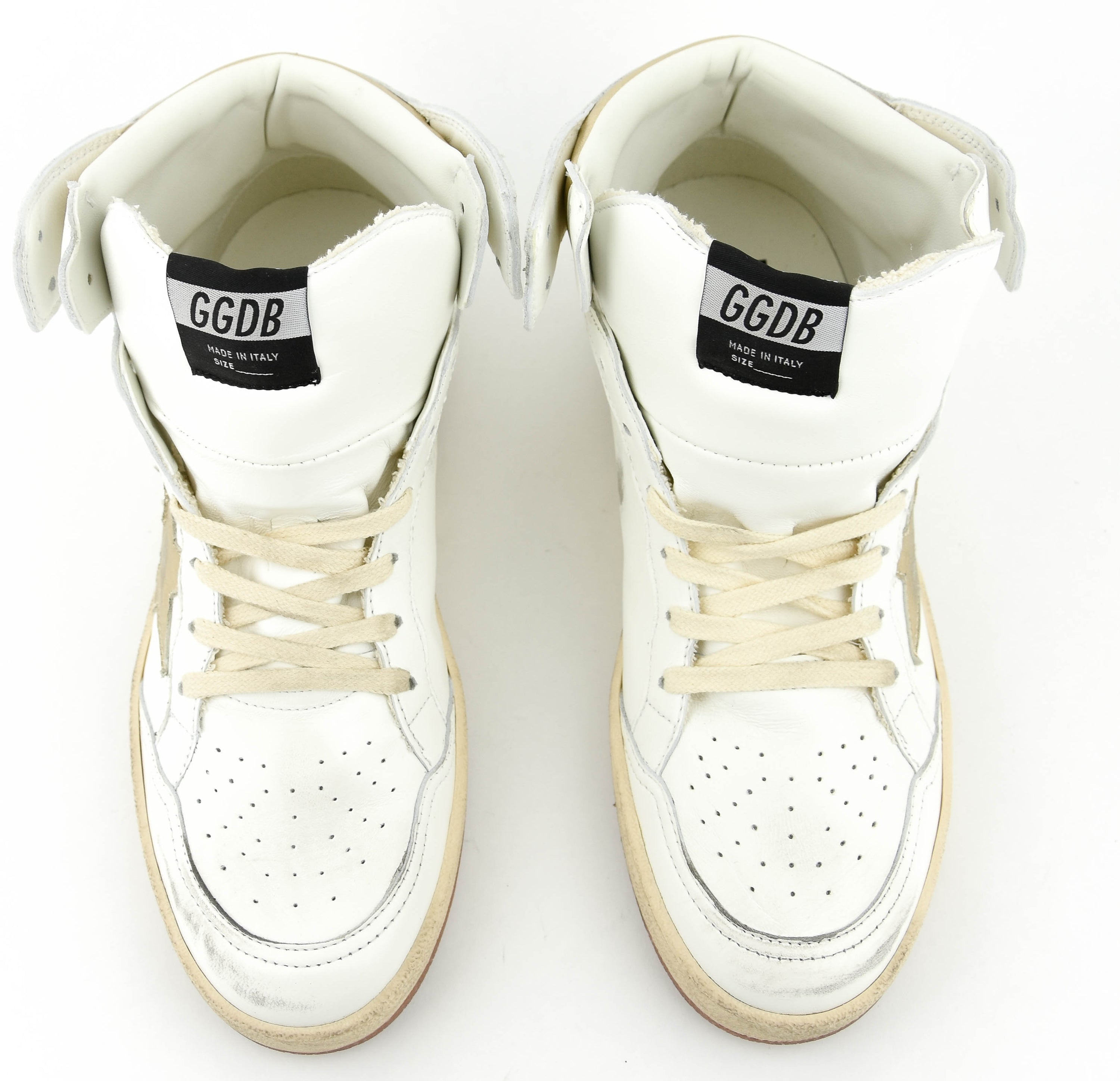 GOLDEN GOOSE SKYSTAR WHITE GOLD