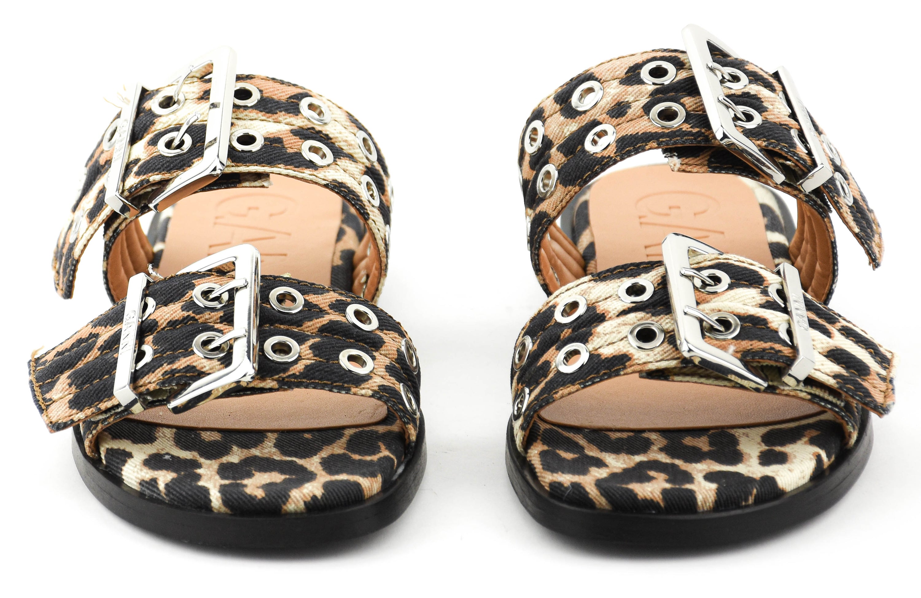 GANNI SLIDE LEOPARD