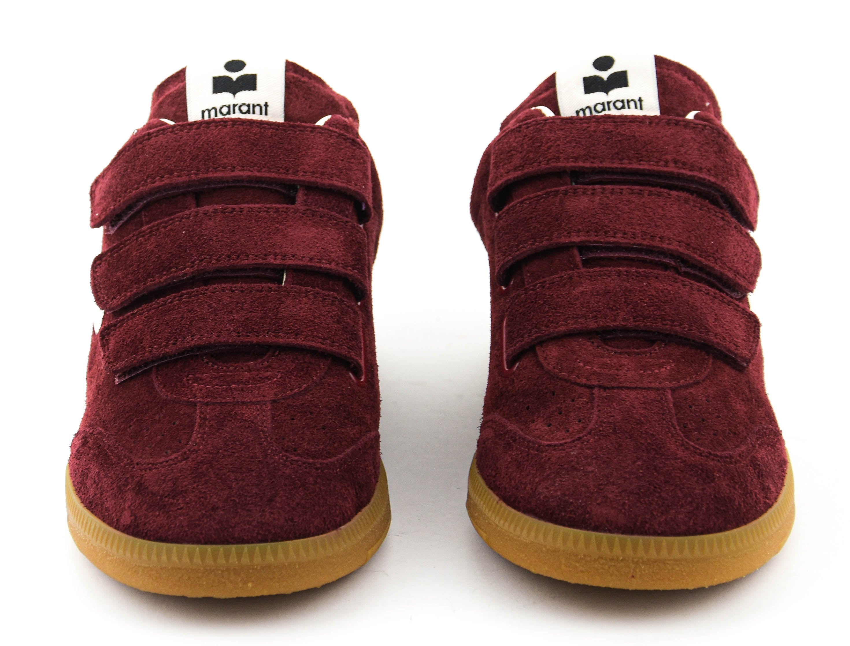 ISABEL MARANT BETH SNEAKER BURGUNDY