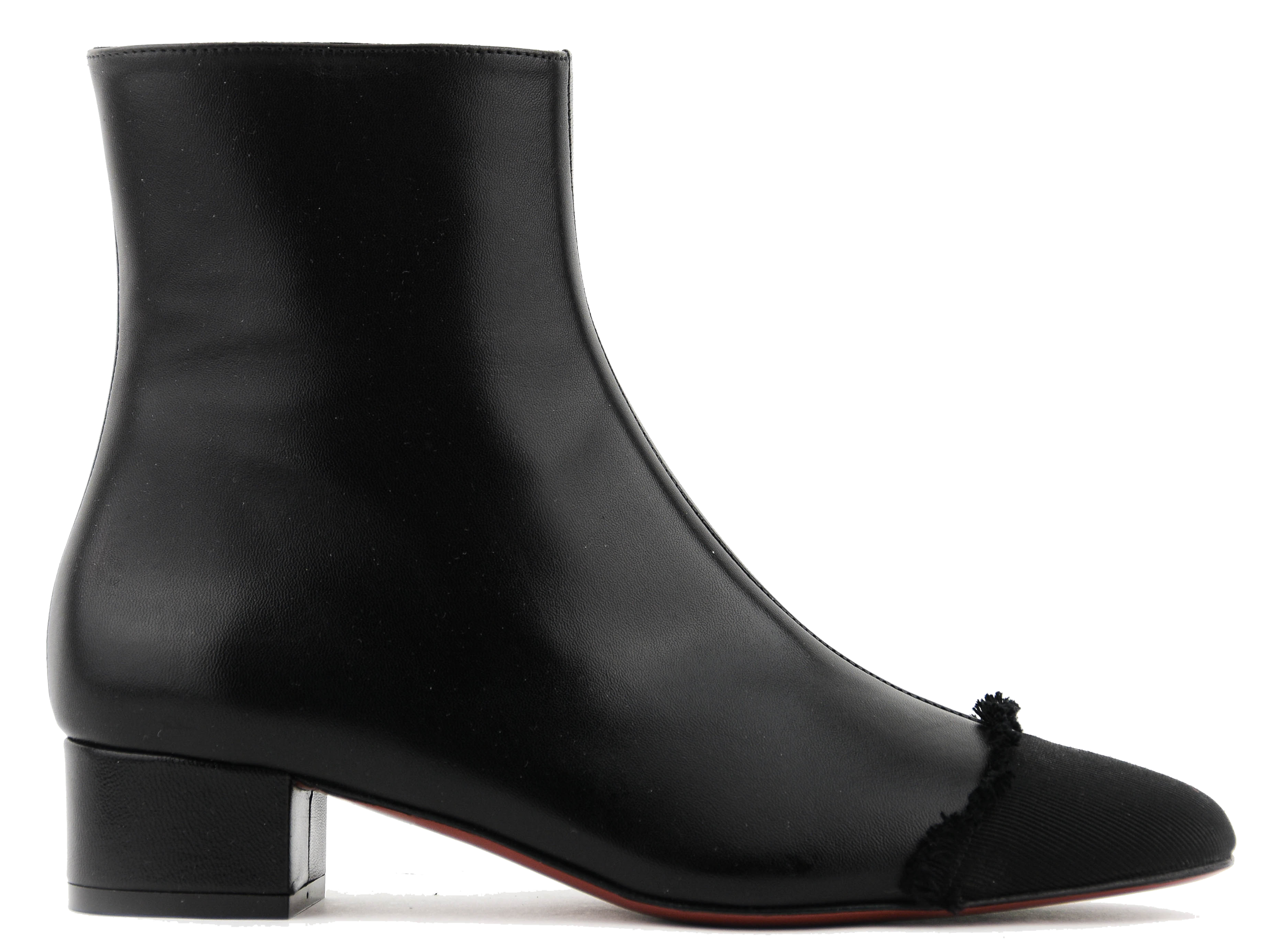 PAUL WARMER BOOTIE 60 TOECAP BLACK
