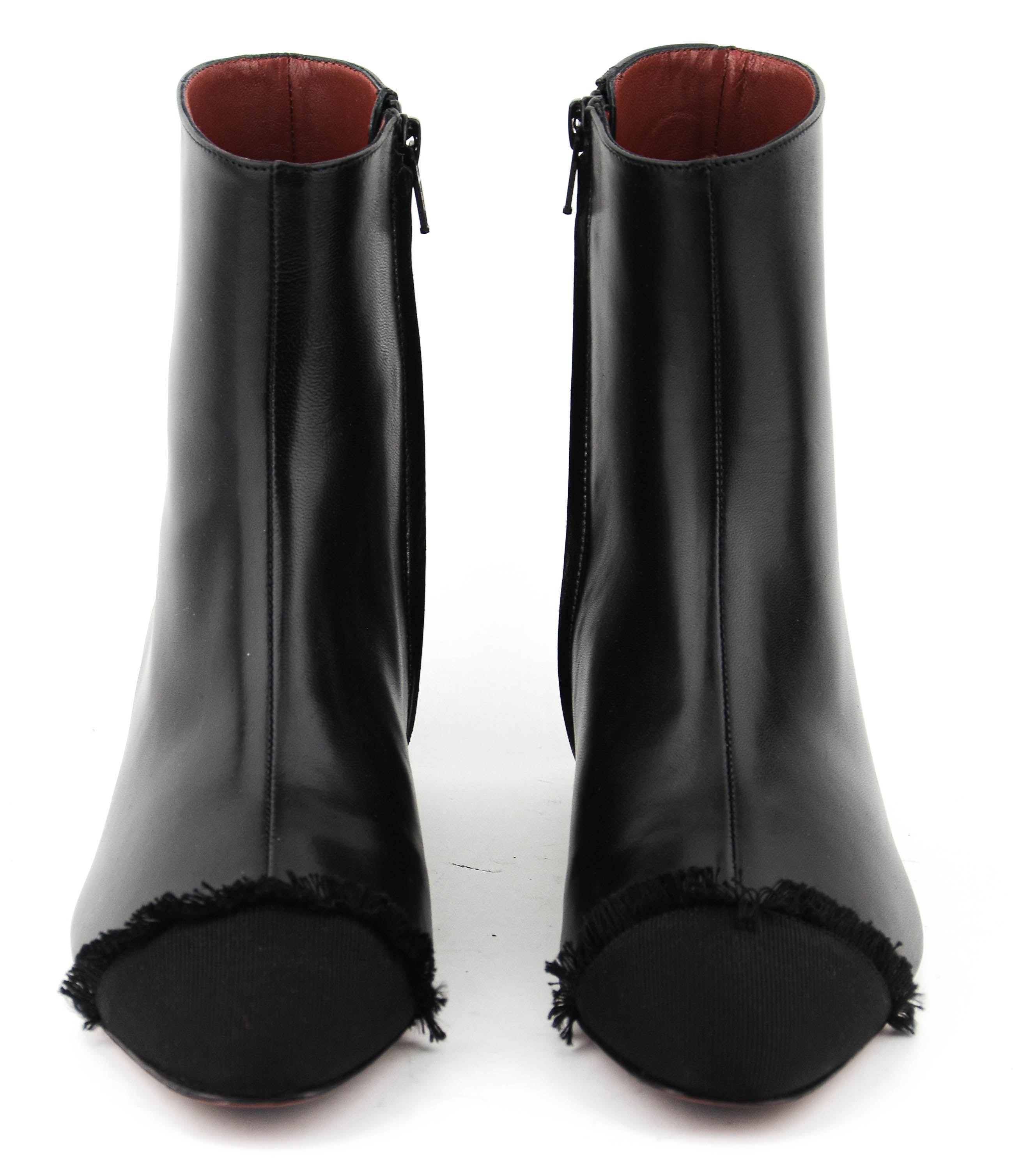 PAUL WARMER BOOTIE 60 TOECAP BLACK