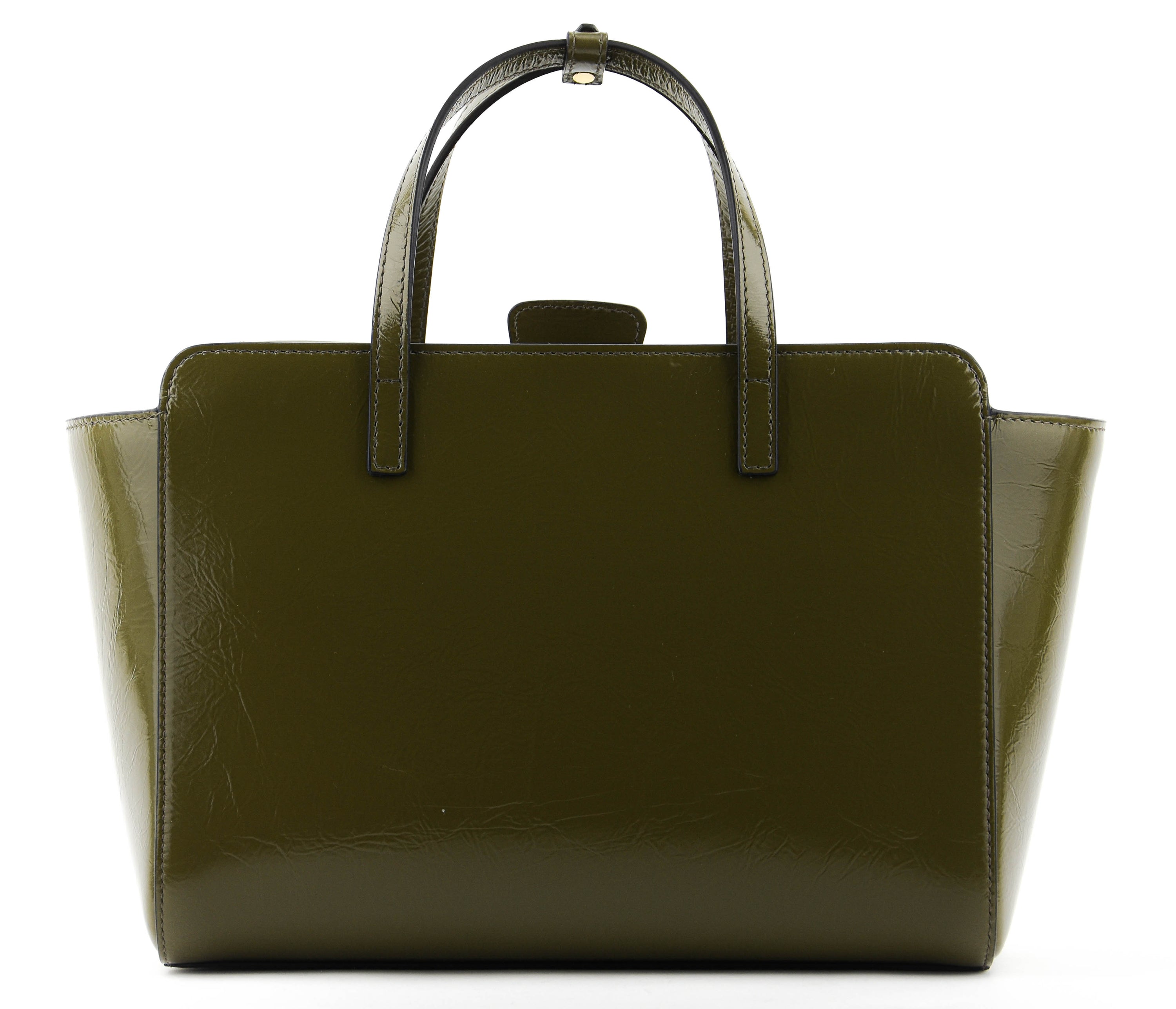 HIDESINS BAG FLAP M AGAVE GREEN