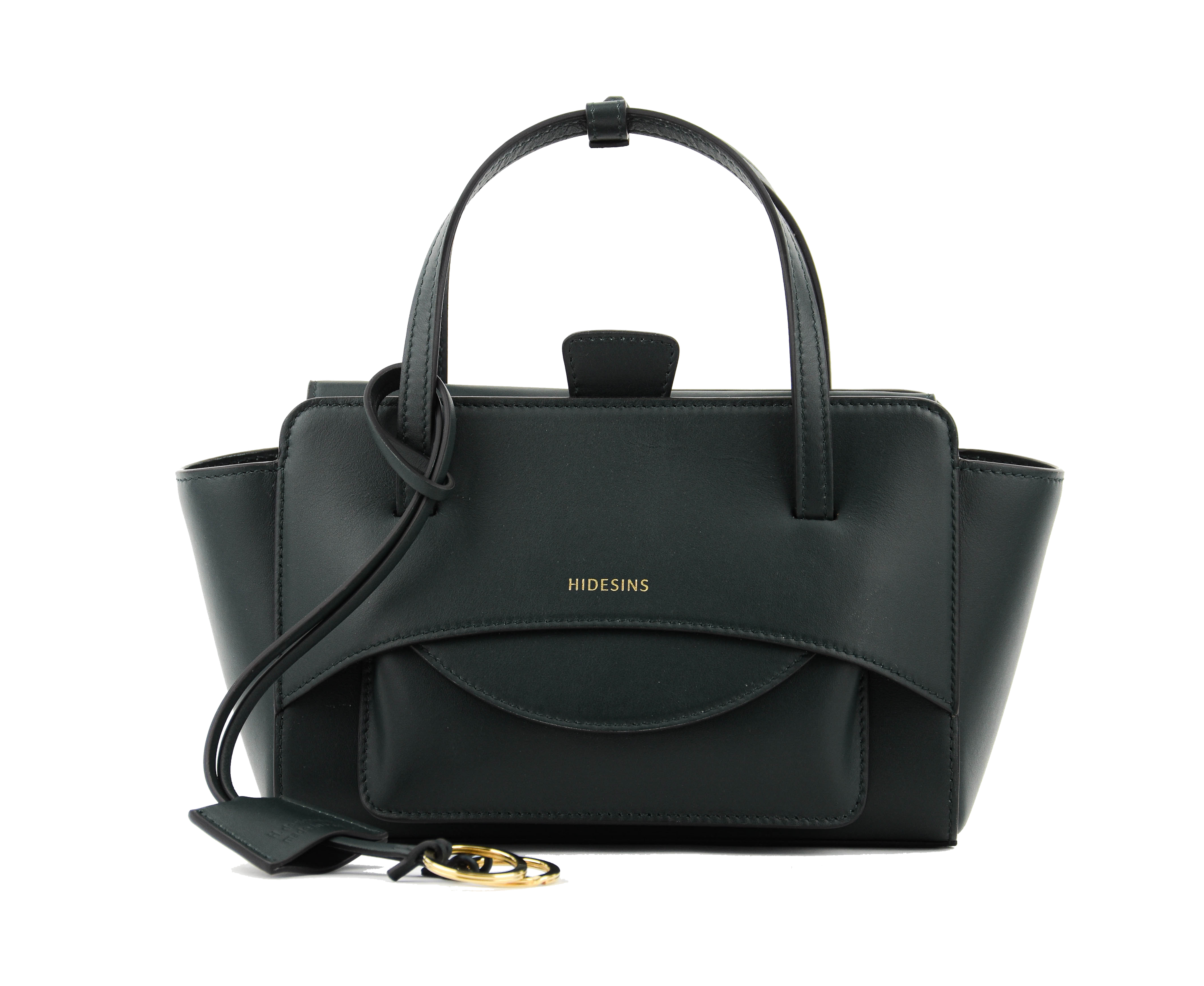 HIDESINS BAG FLAP S DARK GREEN